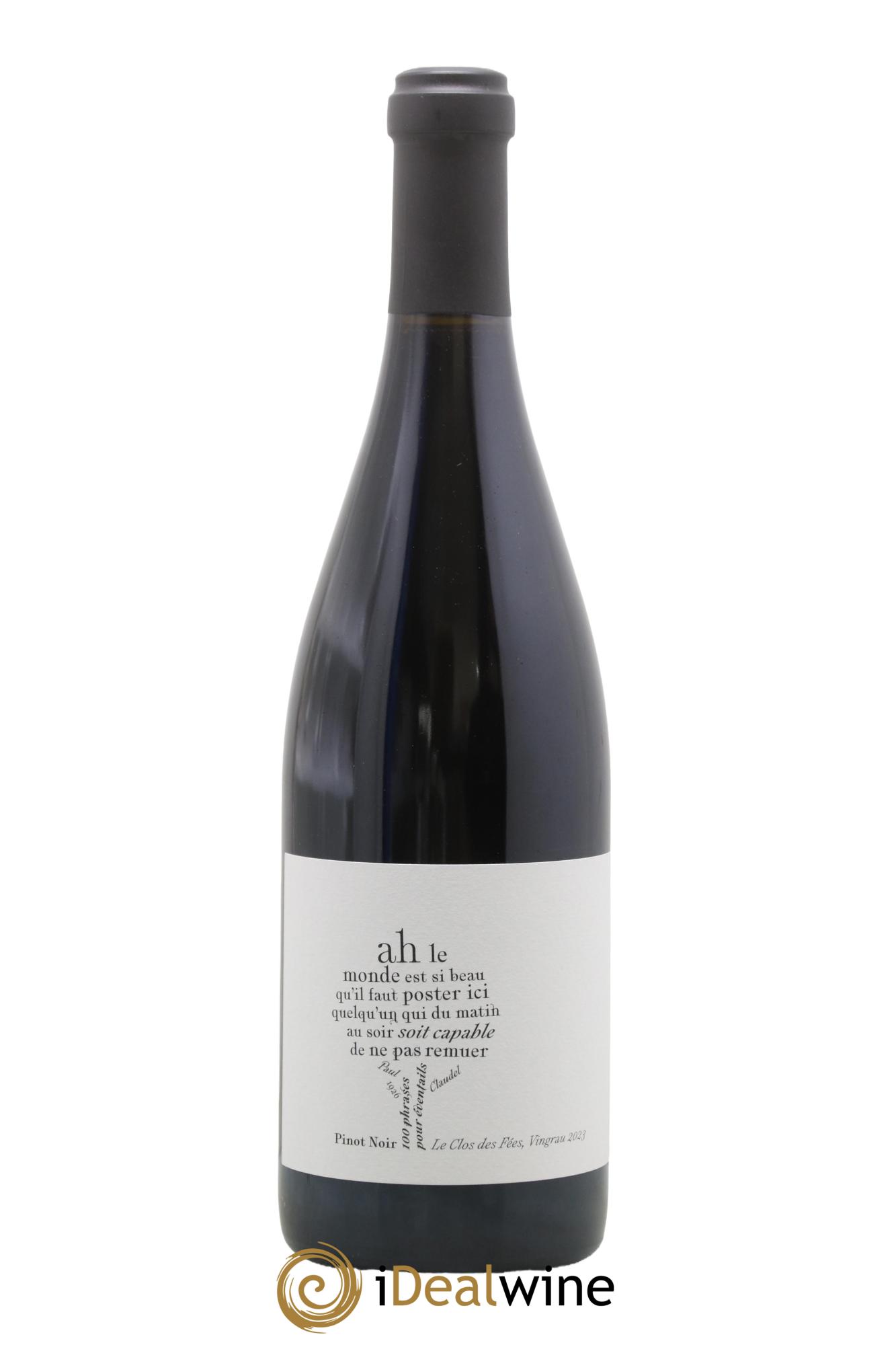 Côtes Catalanes Clos des Fées 100 Phrases pour éventails Hervé Bizeul 2023 - Posten von 1 Flasche - 1