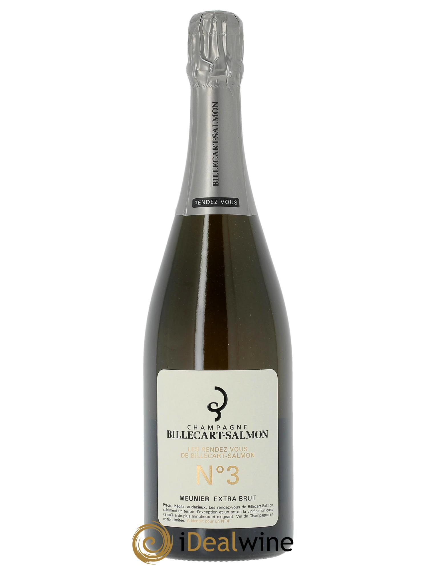 Champagne Extra-Brut RDV n°3 Billecart-Salmon - Lot de 1 bouteille - 0