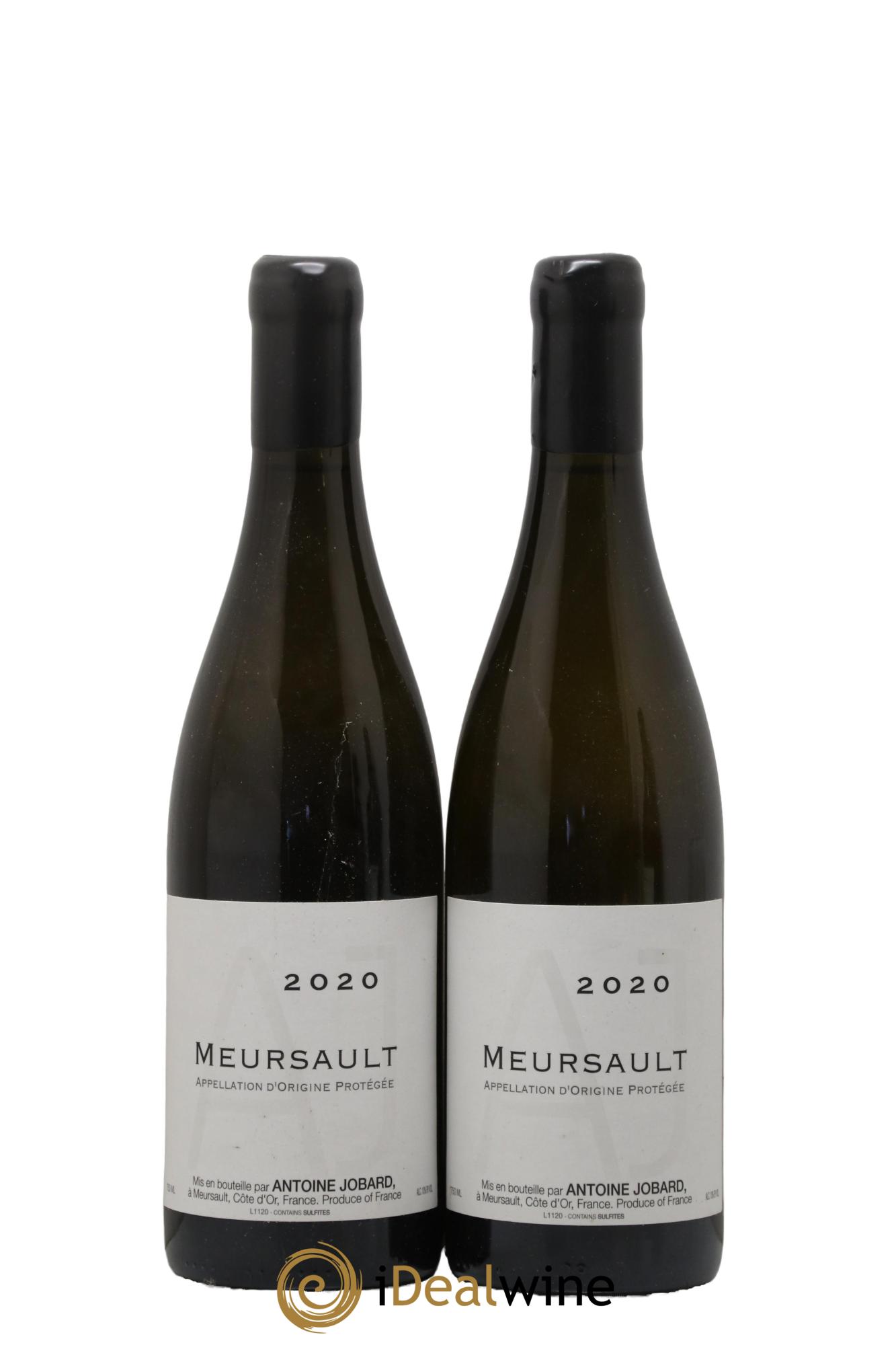 Meursault François et Antoine Jobard (Domaine) 2020 - Lot de 2 bouteilles - 0