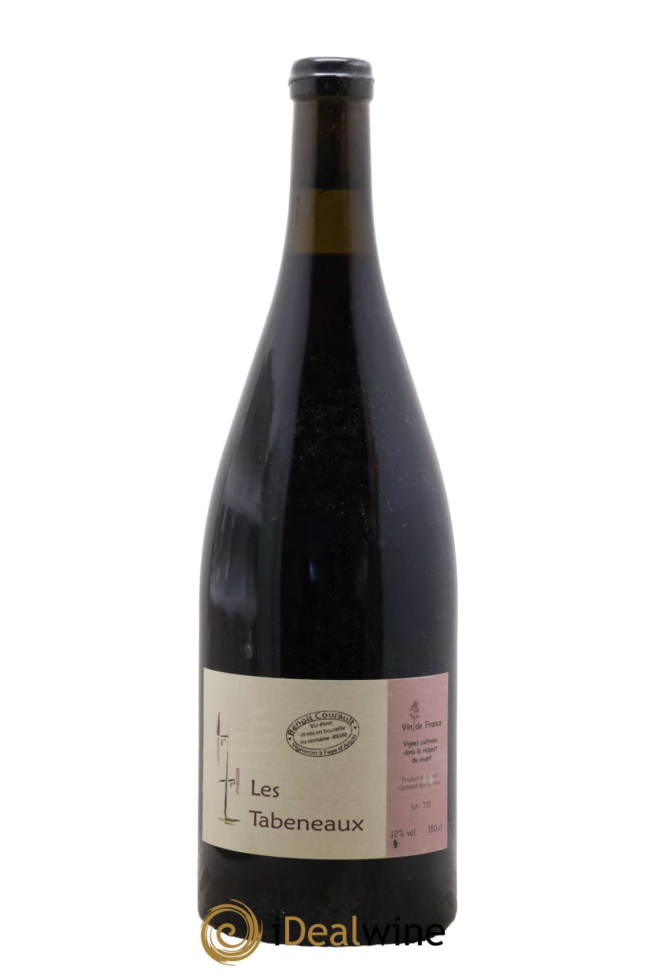 Vin de France Tabenaux Benoît Courault 2015 - Lot de 1 magnum - 0