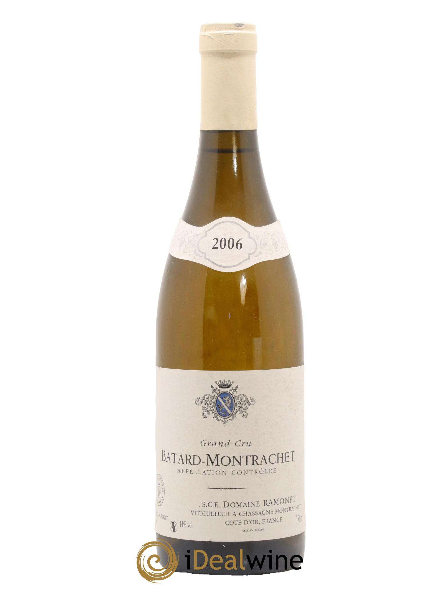 Bâtard-Montrachet Grand Cru Ramonet (Domaine) 2006 - Lot de 1 bouteille - 0