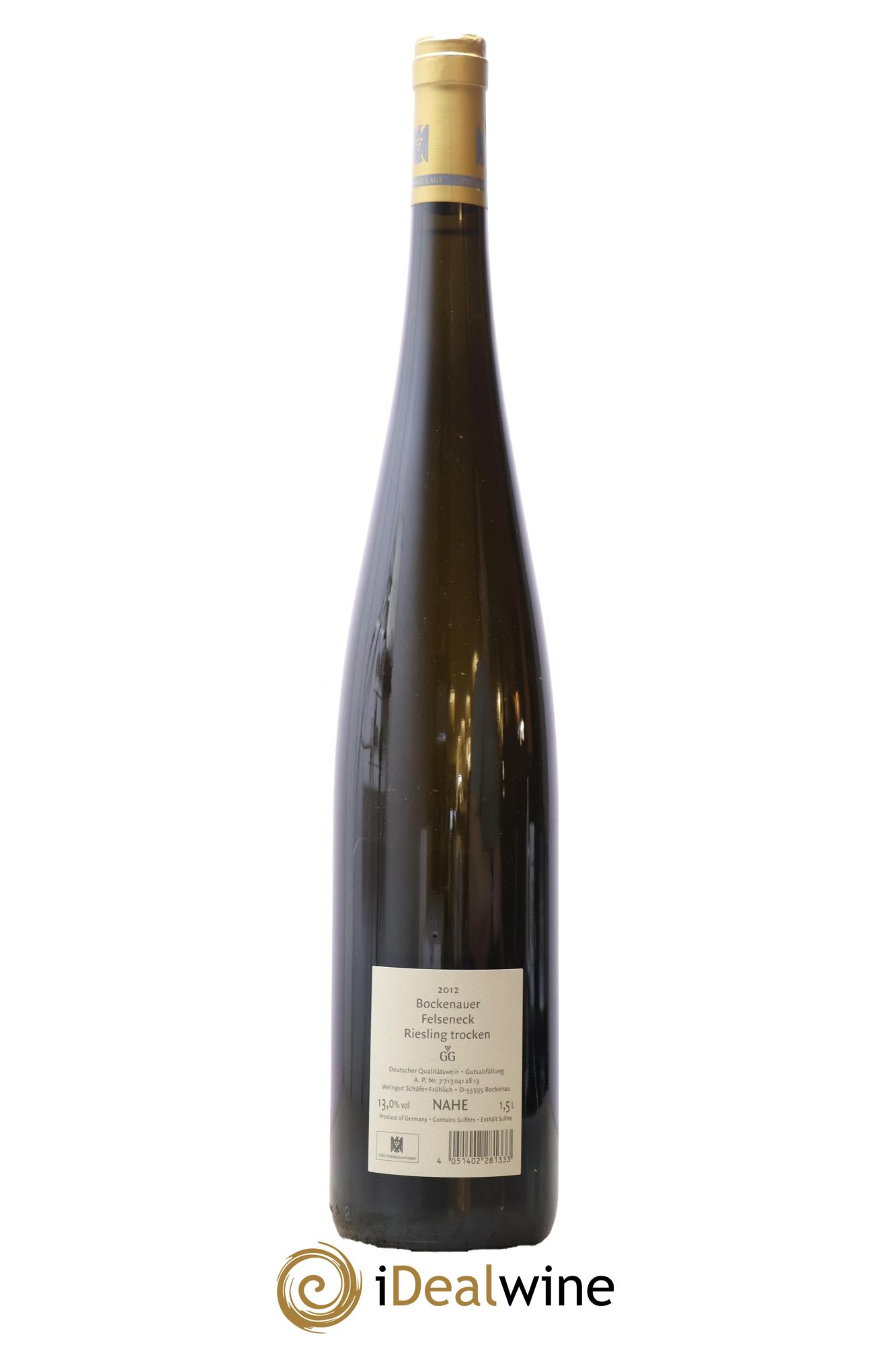 Riesling  Trocken GG Bockenauer Felseneck Schäfer-Fröhlich 2012 - Posten von 1 Magnum - 1