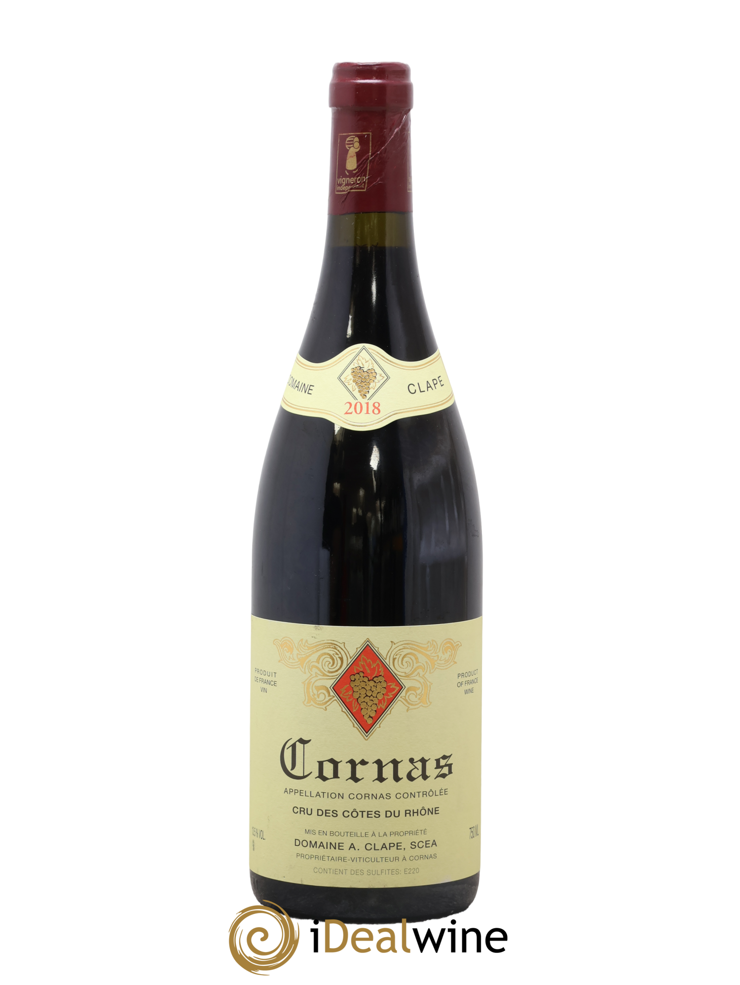 Cornas Auguste Clape 2018 - Lot of 1 bottle - 0