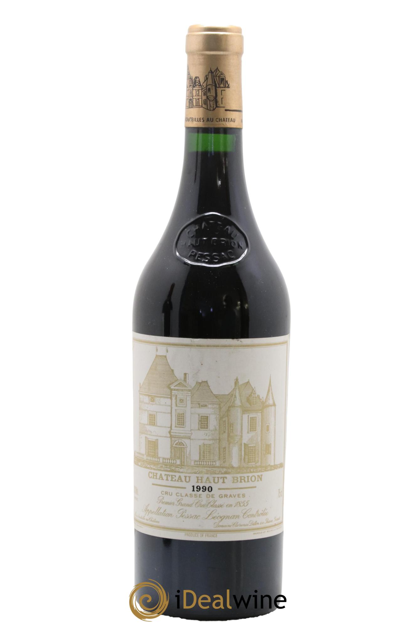 Château Haut Brion 1er Grand Cru Classé 1990 - Lot de 1 bouteille - 0