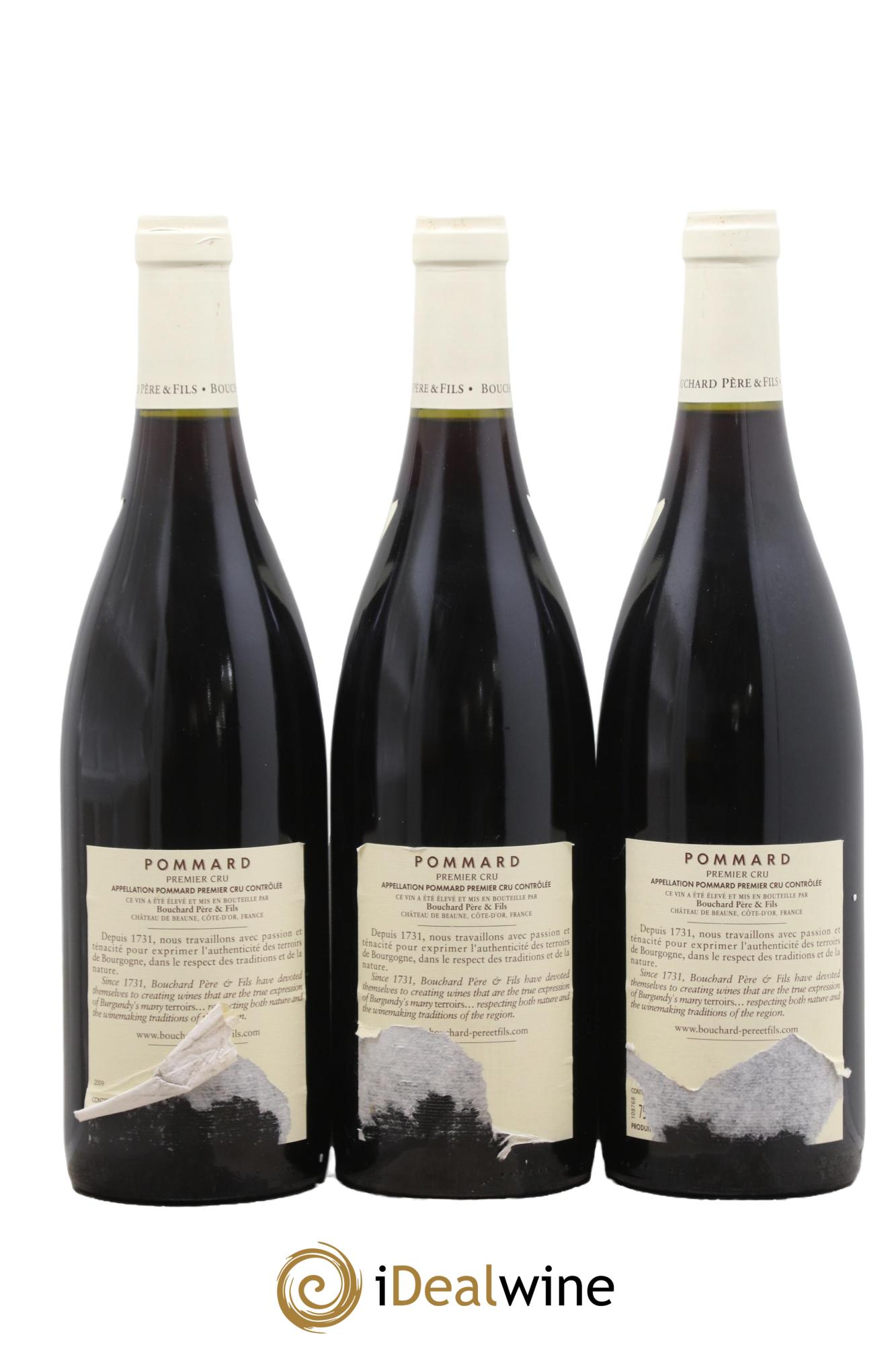 Pommard 1er Cru Bouchard Père & Fils 2009 - Posten von 3 Flaschen - 1