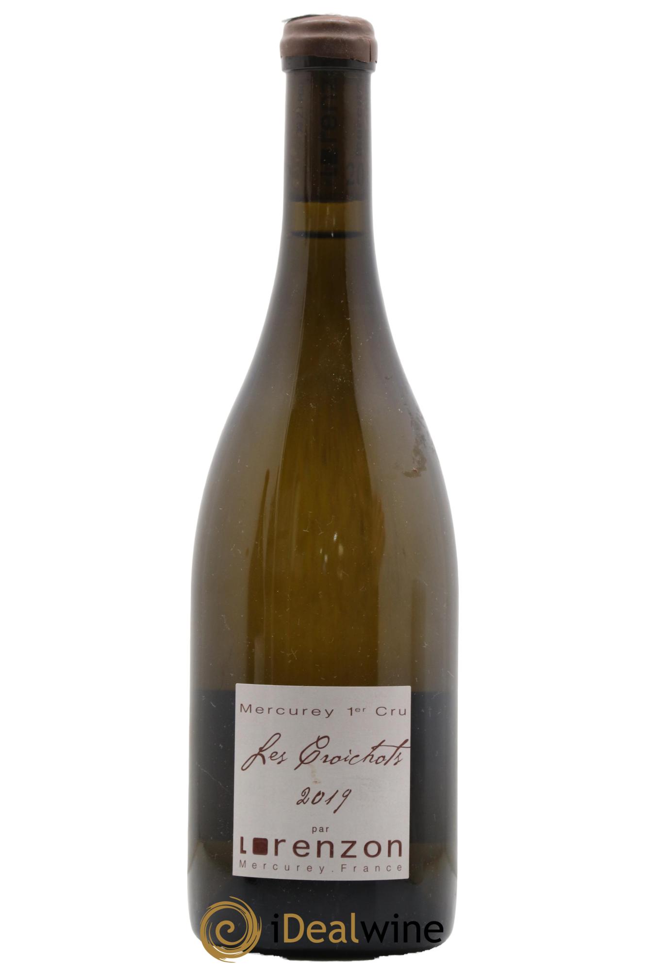 Mercurey 1er Cru Les Croichots Domaine Lorenzon 2019 - Lot de 1 bouteille - 0