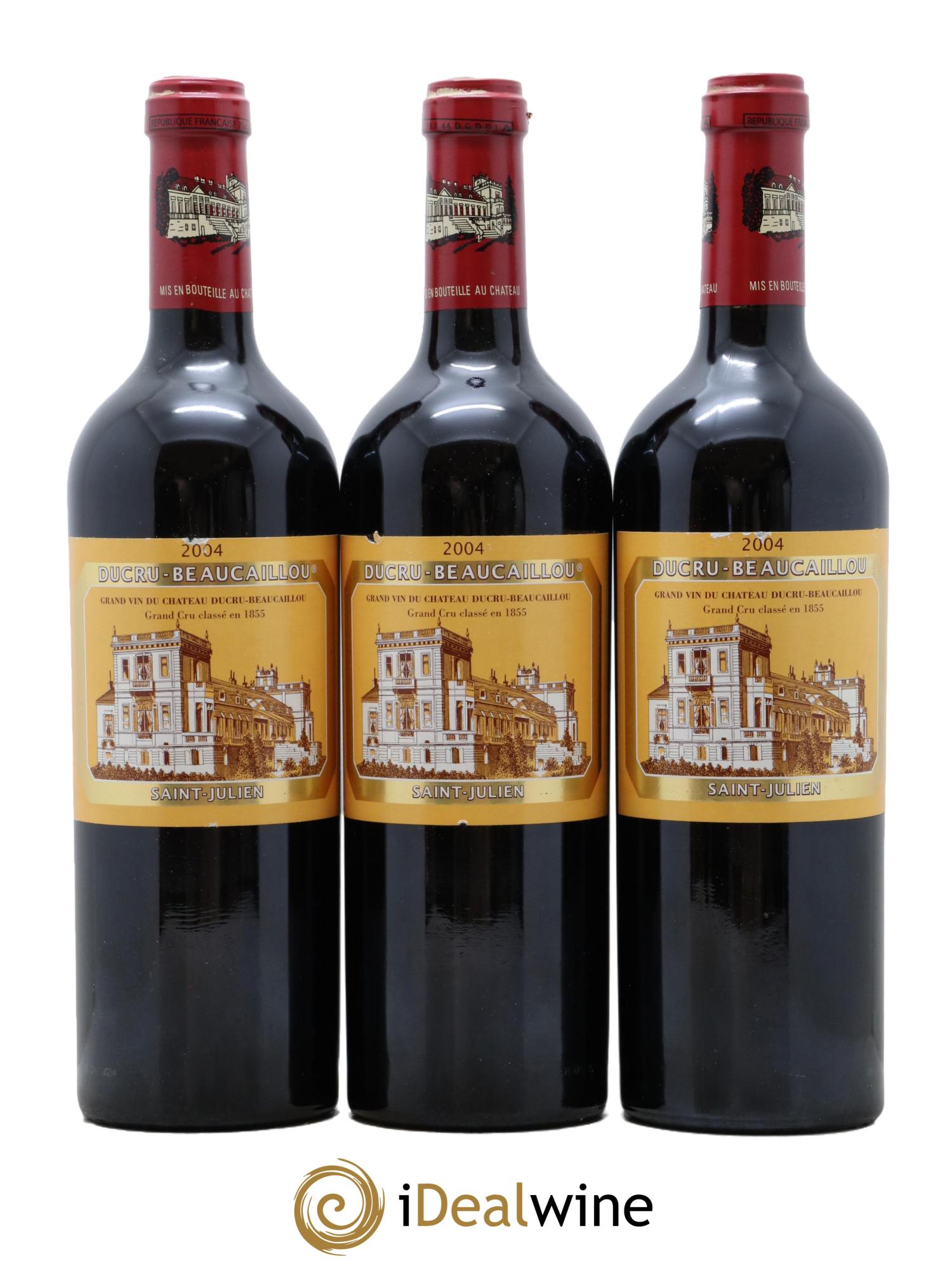 Château Ducru Beaucaillou 2ème Grand Cru Classé  2004 - Posten von 6 Flaschen - 2