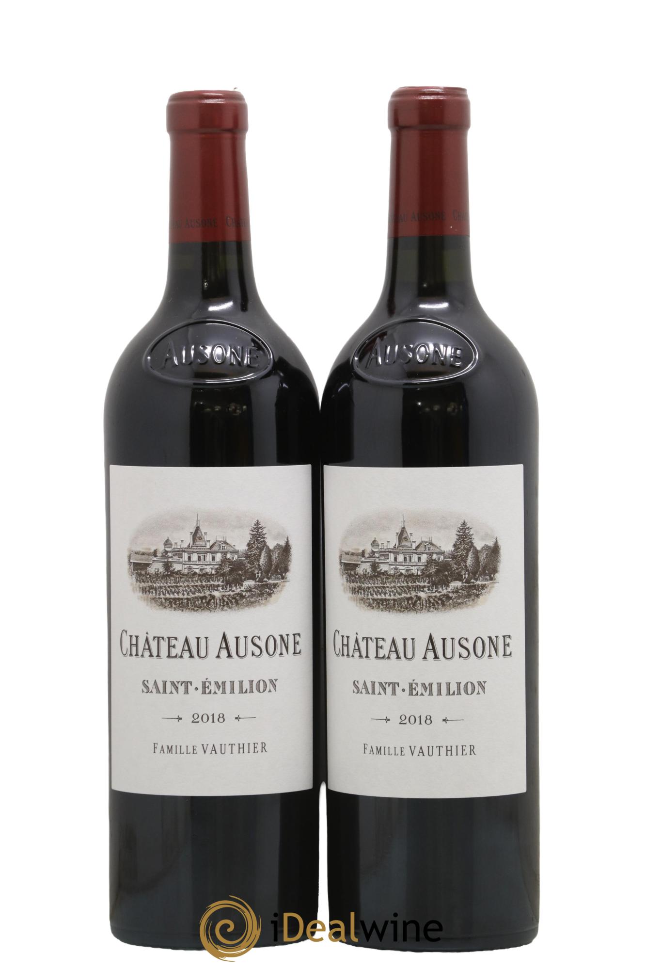 Château Ausone 1er Grand Cru Classé A 2018 - Lot de 2 bouteilles - 0