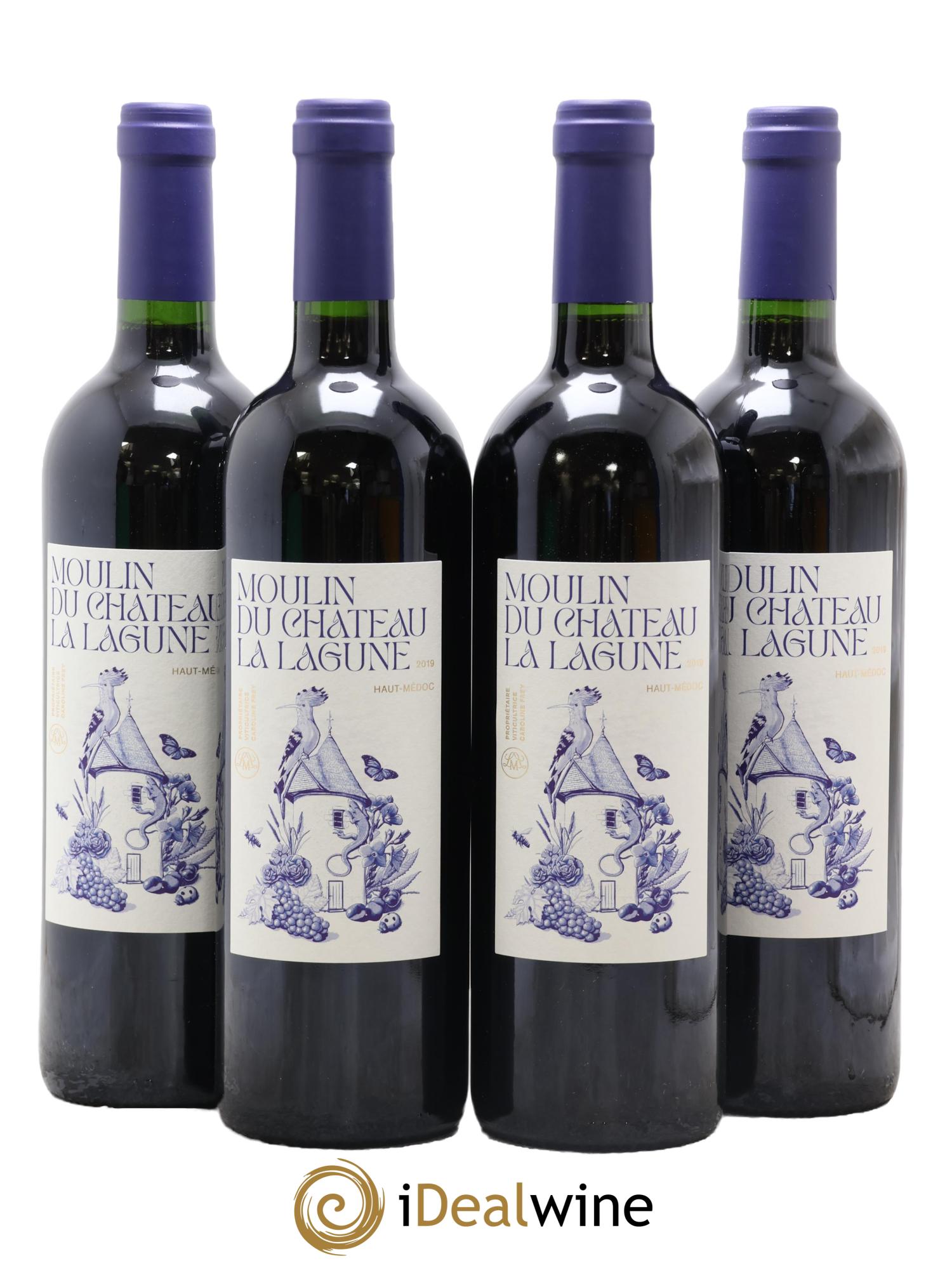 Moulin de La Lagune Second Vin 2019 - Lot de 4 bouteilles - 0