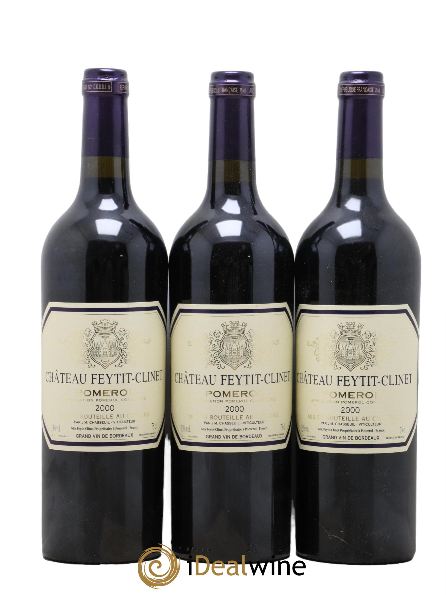 Château Feytit-Clinet 2000 - Lotto di 12 bottiglie - 2