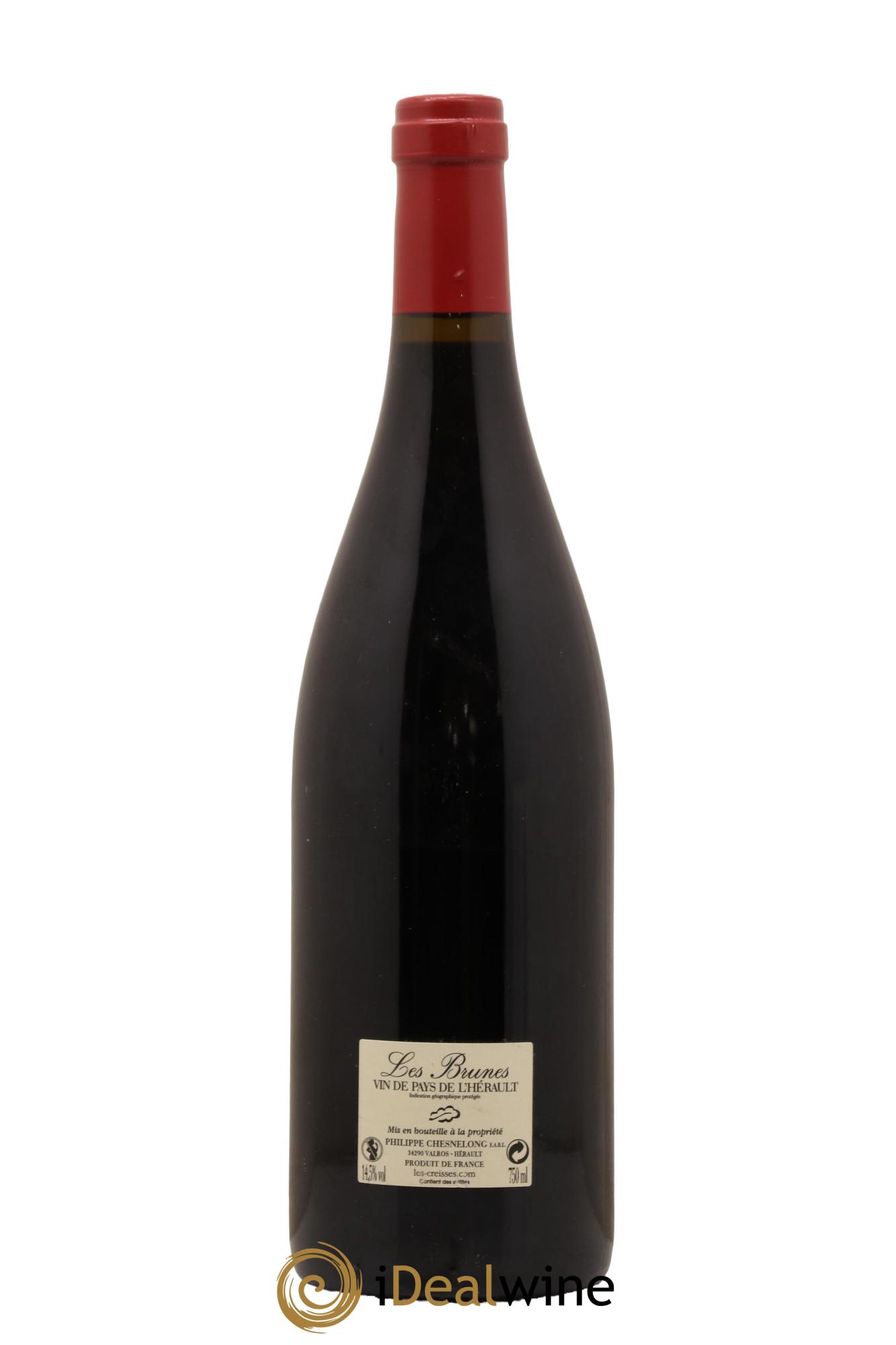 Vin de France Les Brunes Les Creisses (Domaine) Les Brunes Domaine des Creisses 2015 - Lot de 1 bouteille - 1