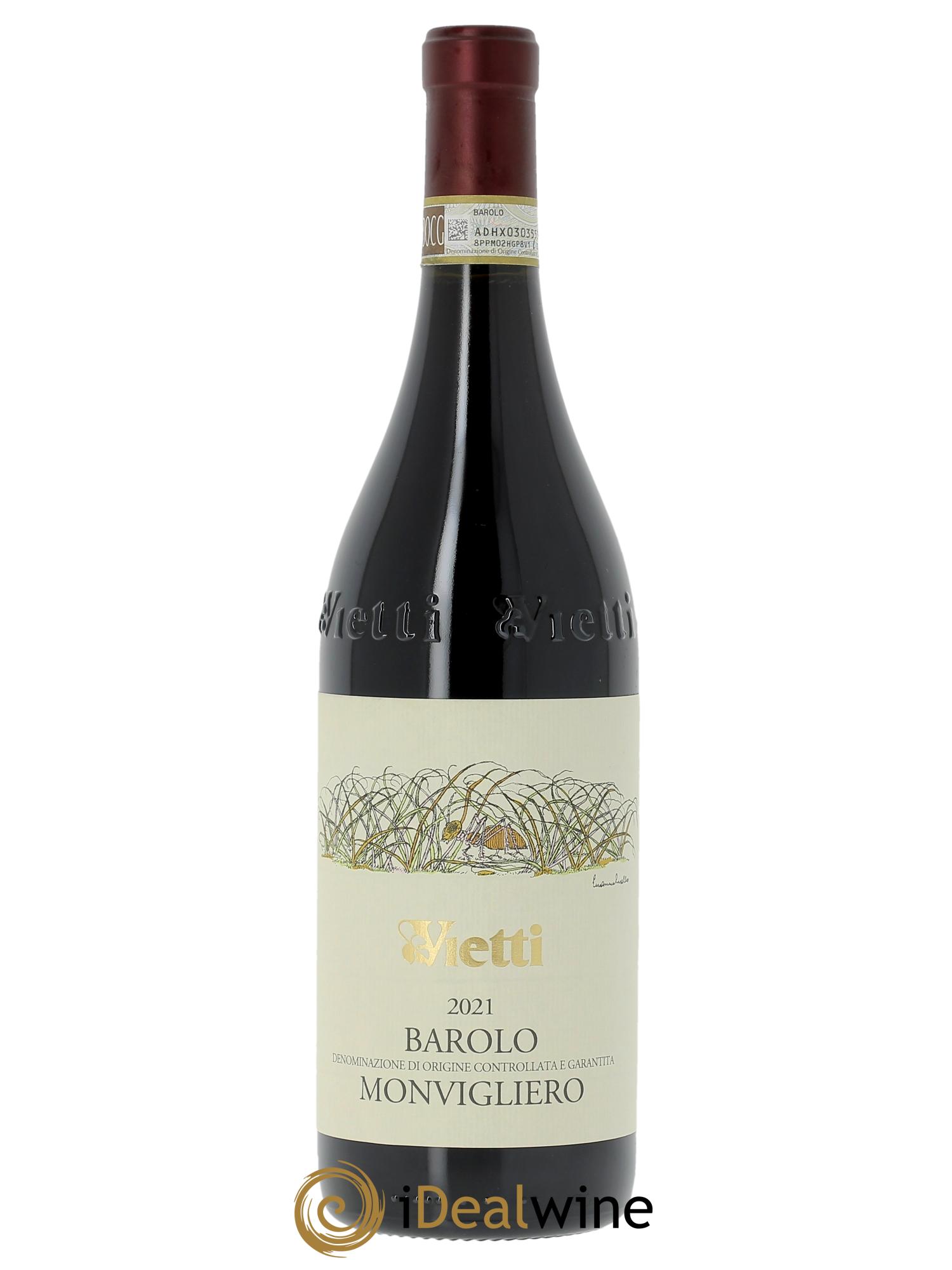 Barolo DOCG Monvigliero Vietti  2021 - Lot of 1 bottle - 0