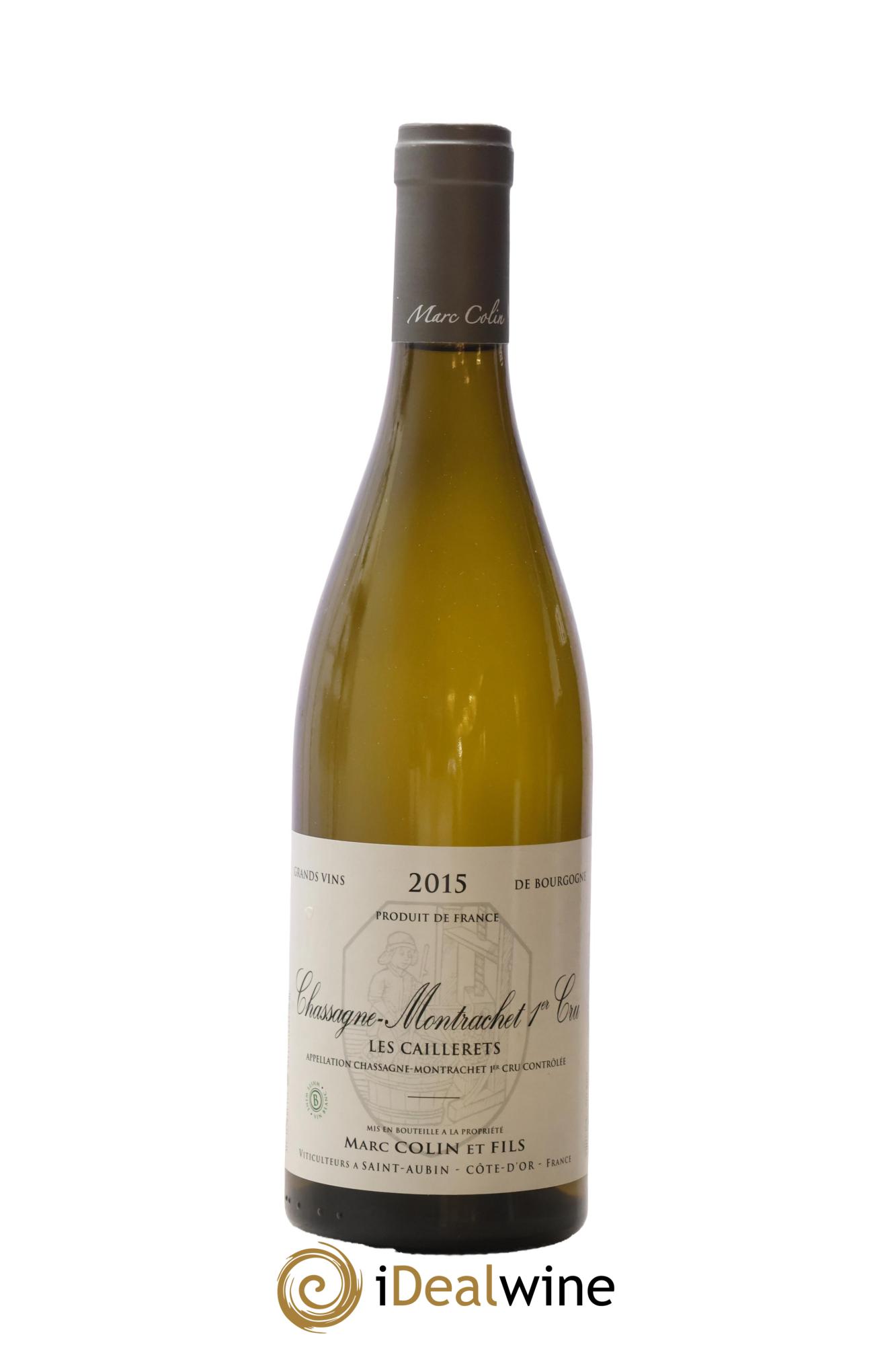 Chassagne-Montrachet 1er Cru Les Caillerets Marc Colin & Fils 2015 - Lot de 1 bouteille - 0