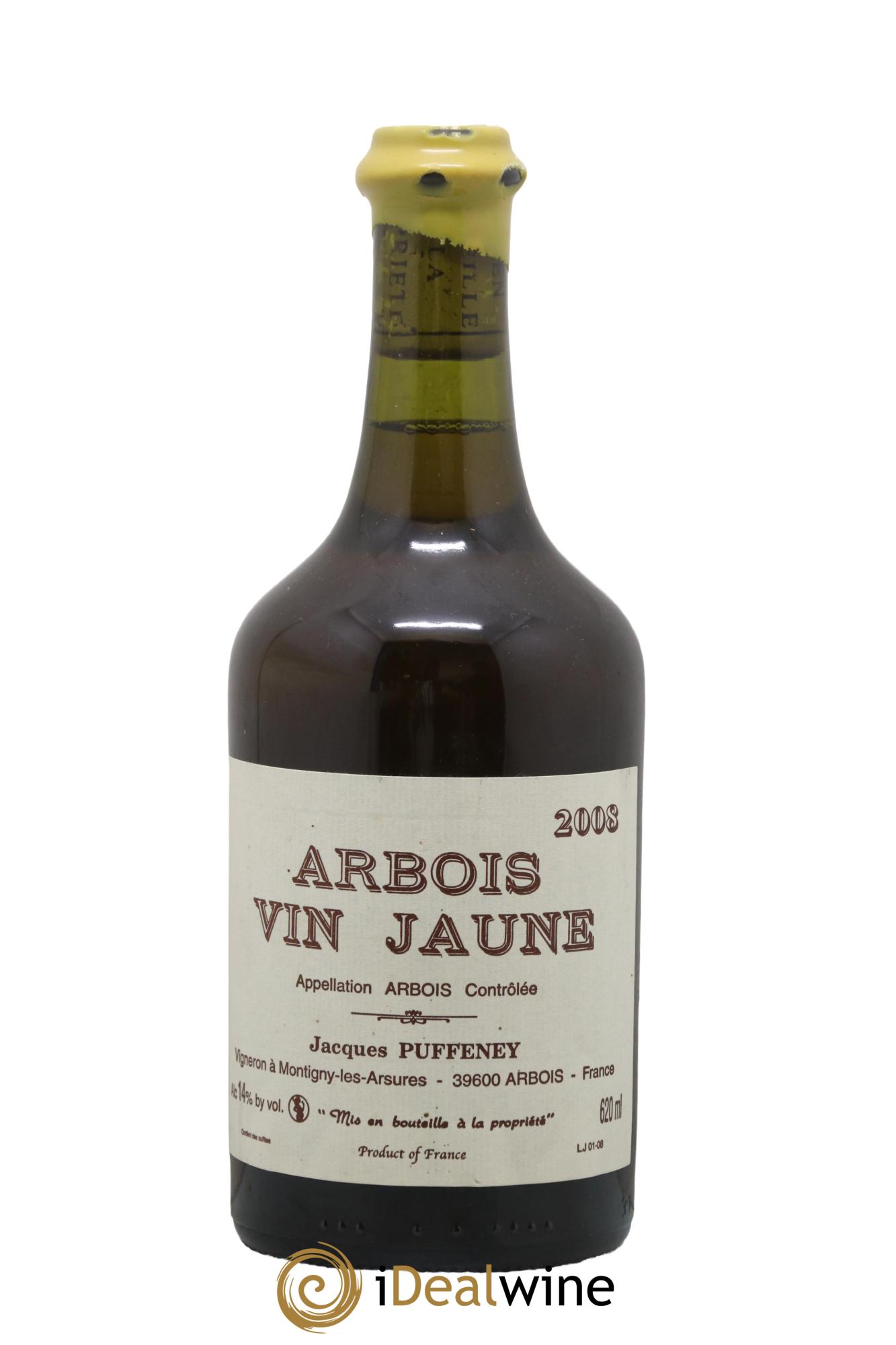 Arbois Vin Jaune Jacques Puffeney 2008 - Lot de 1 clavelin - 0