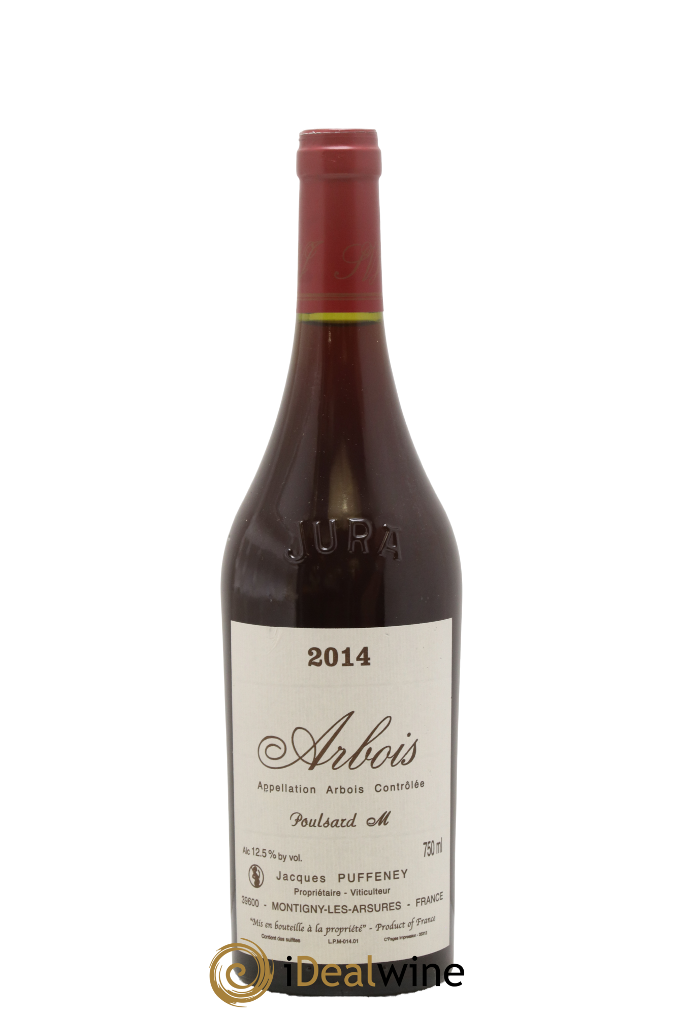 Arbois Poulsard M Jacques Puffeney 2014 - Lot de 1 bouteille - 0