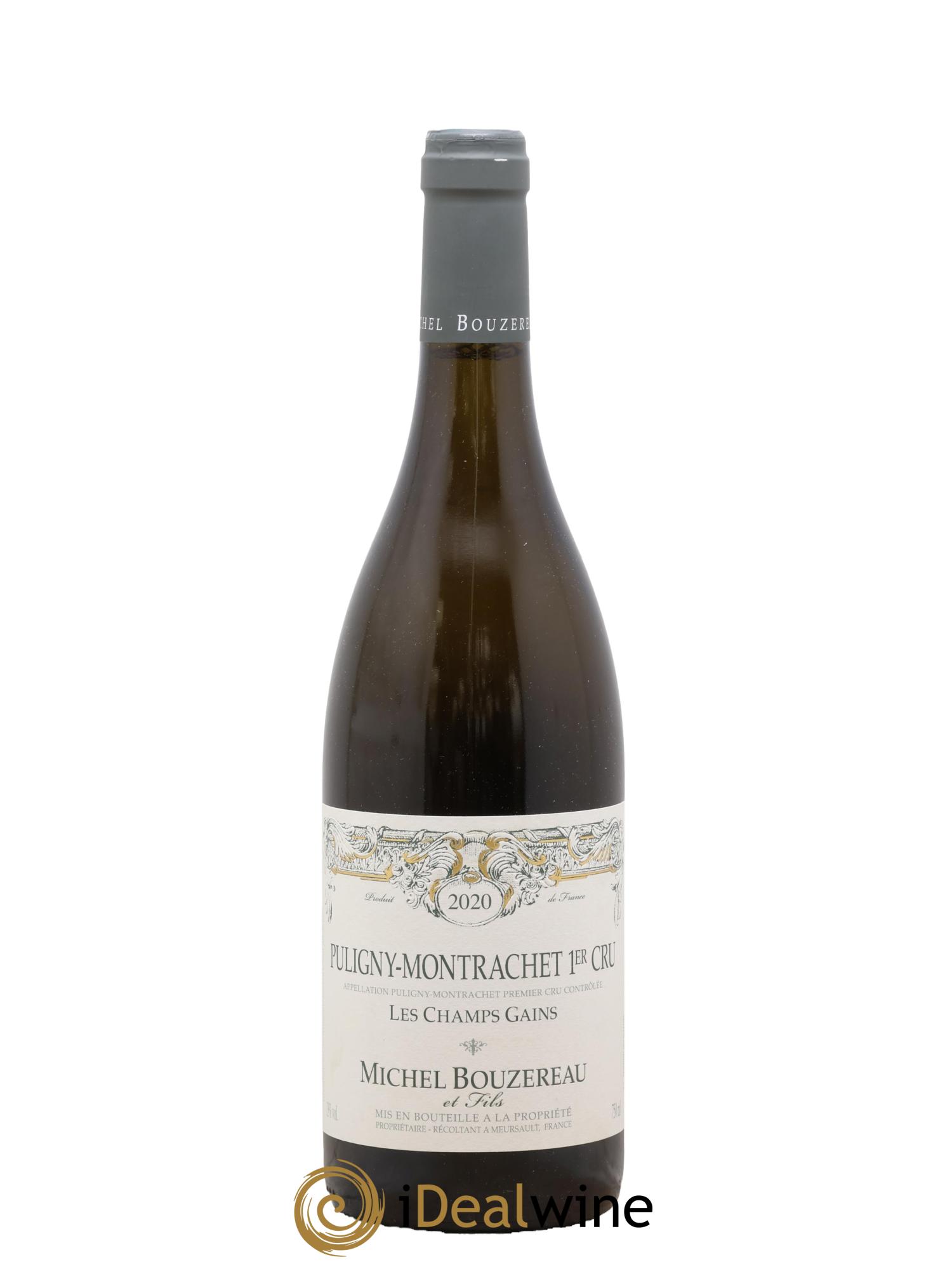 Puligny-Montrachet 1er Cru Les Champs Gains Michel Bouzereau et Fils (Domaine) 2020 - Lot of 1 bottle - 0