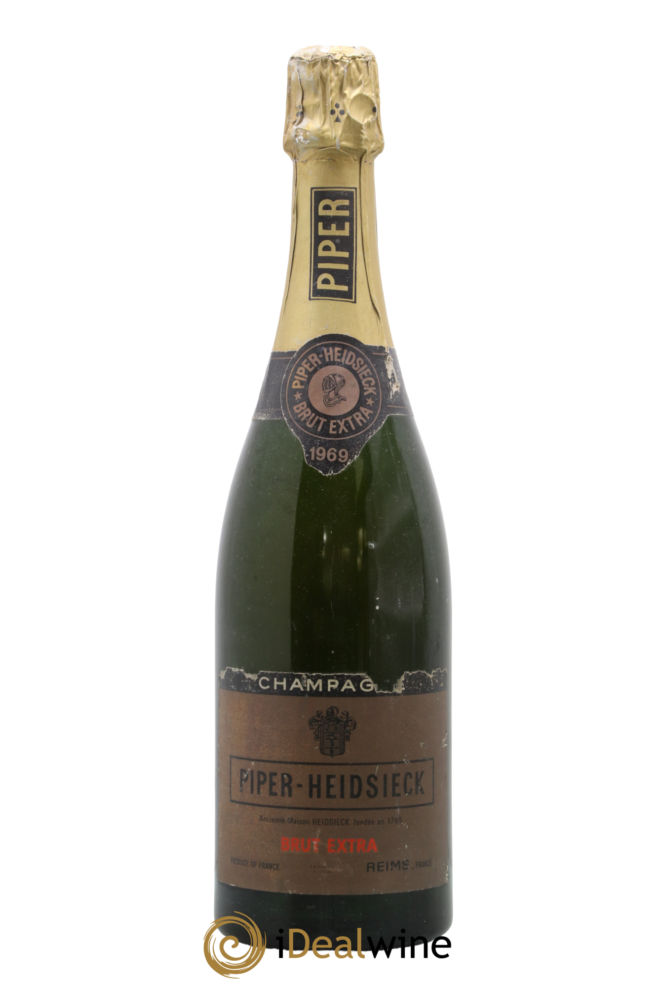 Extra-Brut Piper Heidsieck 1969 - Lot of 1 bottle - 0