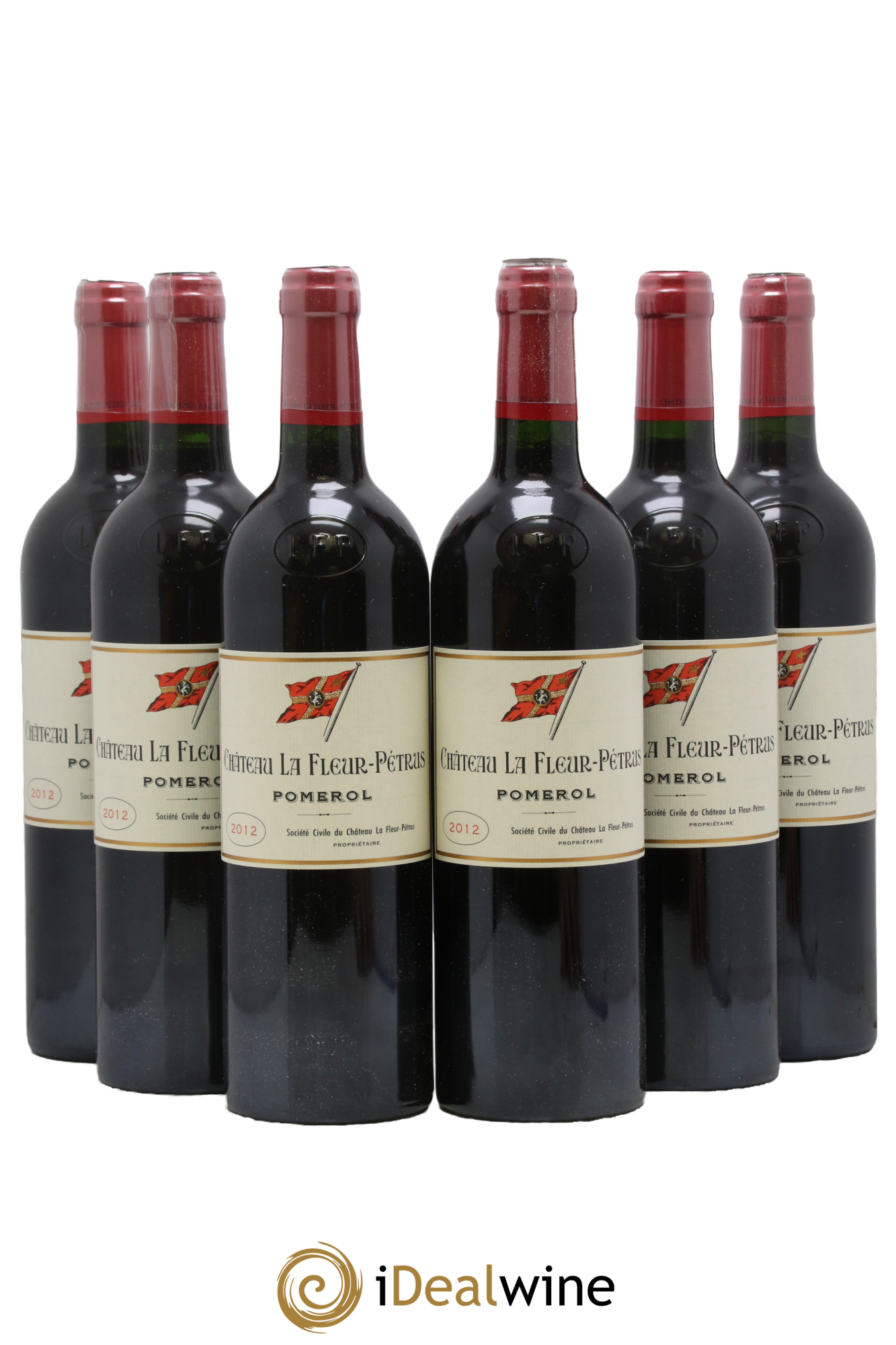 Château la Fleur Petrus 2012 - Lotto di 6 bottiglie - 0
