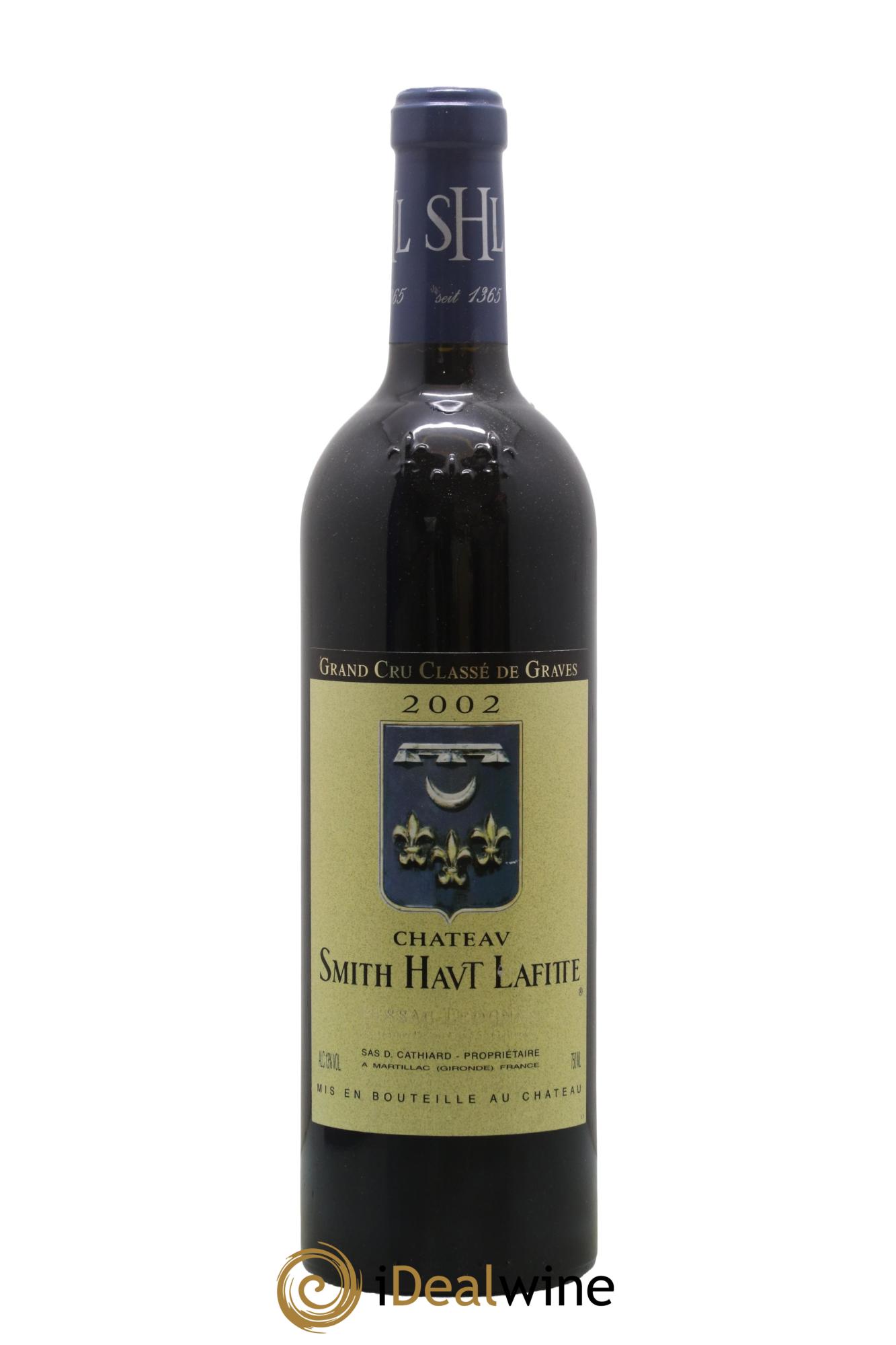 Château Smith Haut Lafitte Cru Classé de Graves 2002 - Lot de 1 bouteille - 0