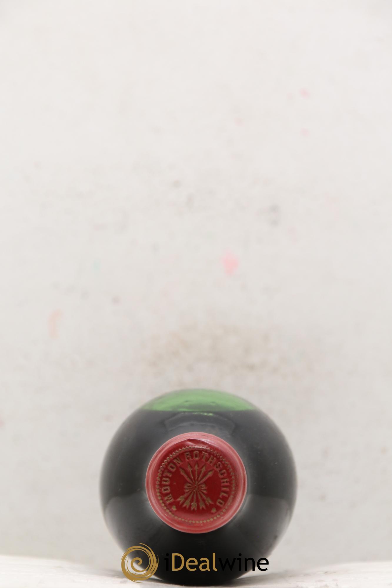 Château Mouton Rothschild 1er Grand Cru Classé 1973 - Lot de 3 demi bouteilles - 1