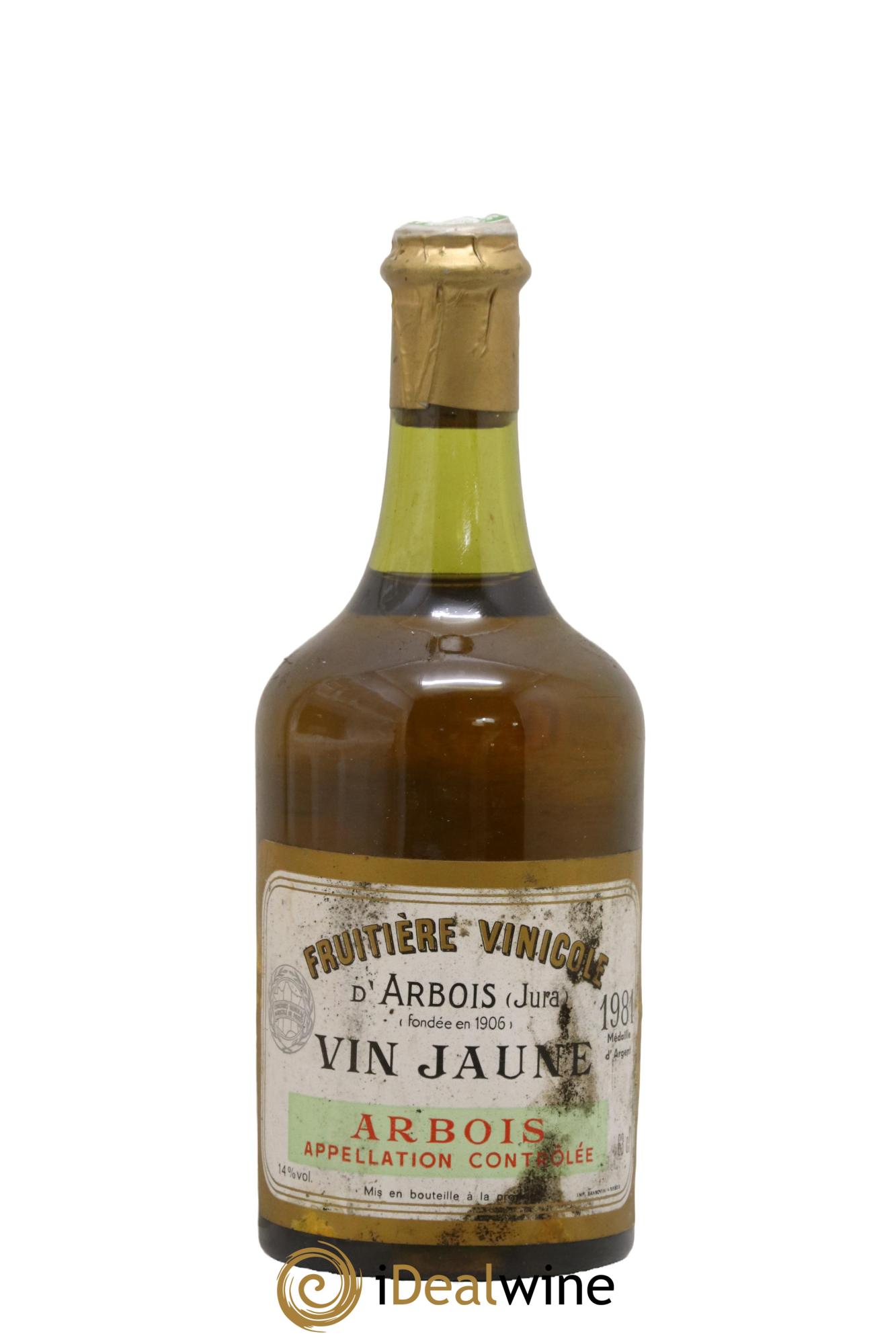 Arbois Vin Jaune Fruitière Vinicole d'Arbois 1981 - Lot de 1 clavelin - 0