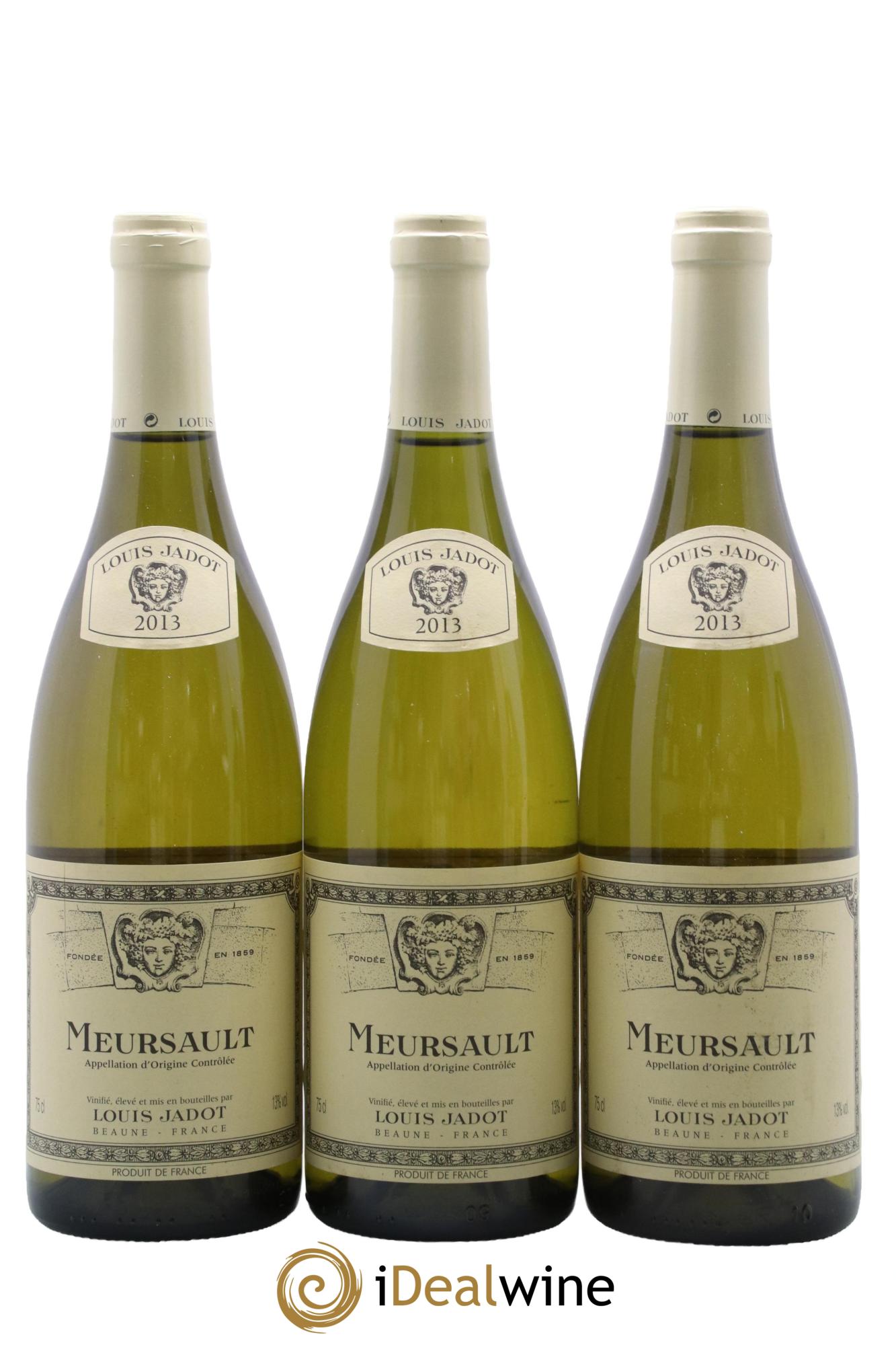 Meursault Louis Jadot 2013 - Lot de 3 bouteilles - 0