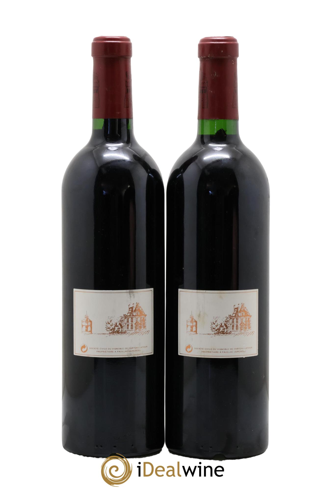 Château Latour 1er Grand Cru Classé 1999 - Lotto di 2 bottiglie - 1