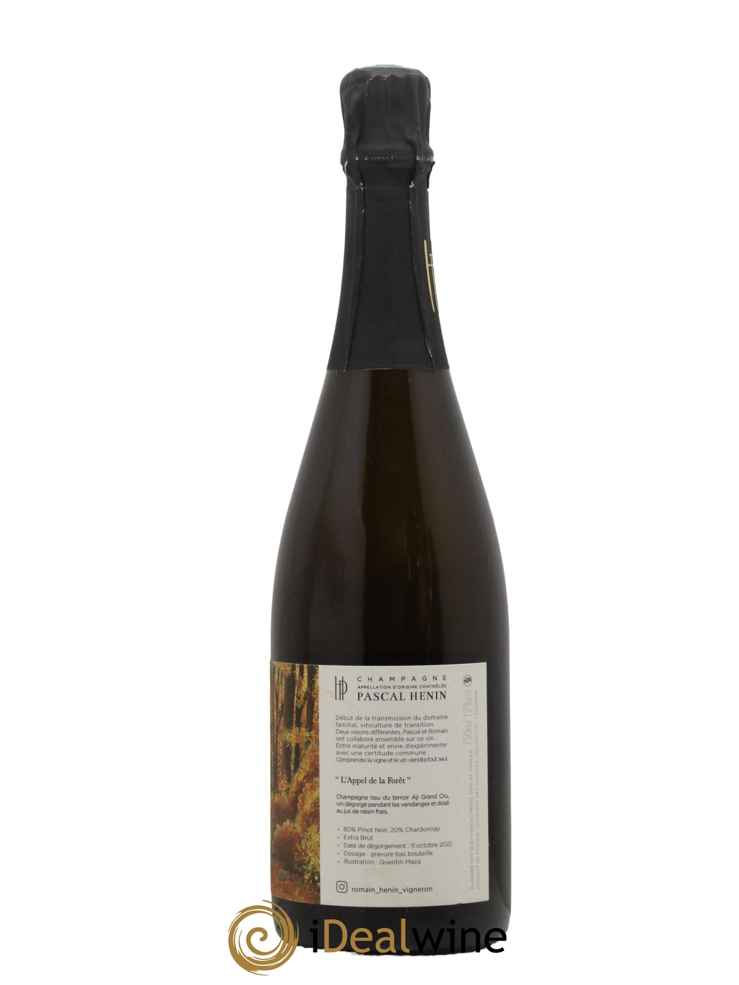 L'Appel de la Fôret Romain Henin - Lot de 1 bouteille - 1