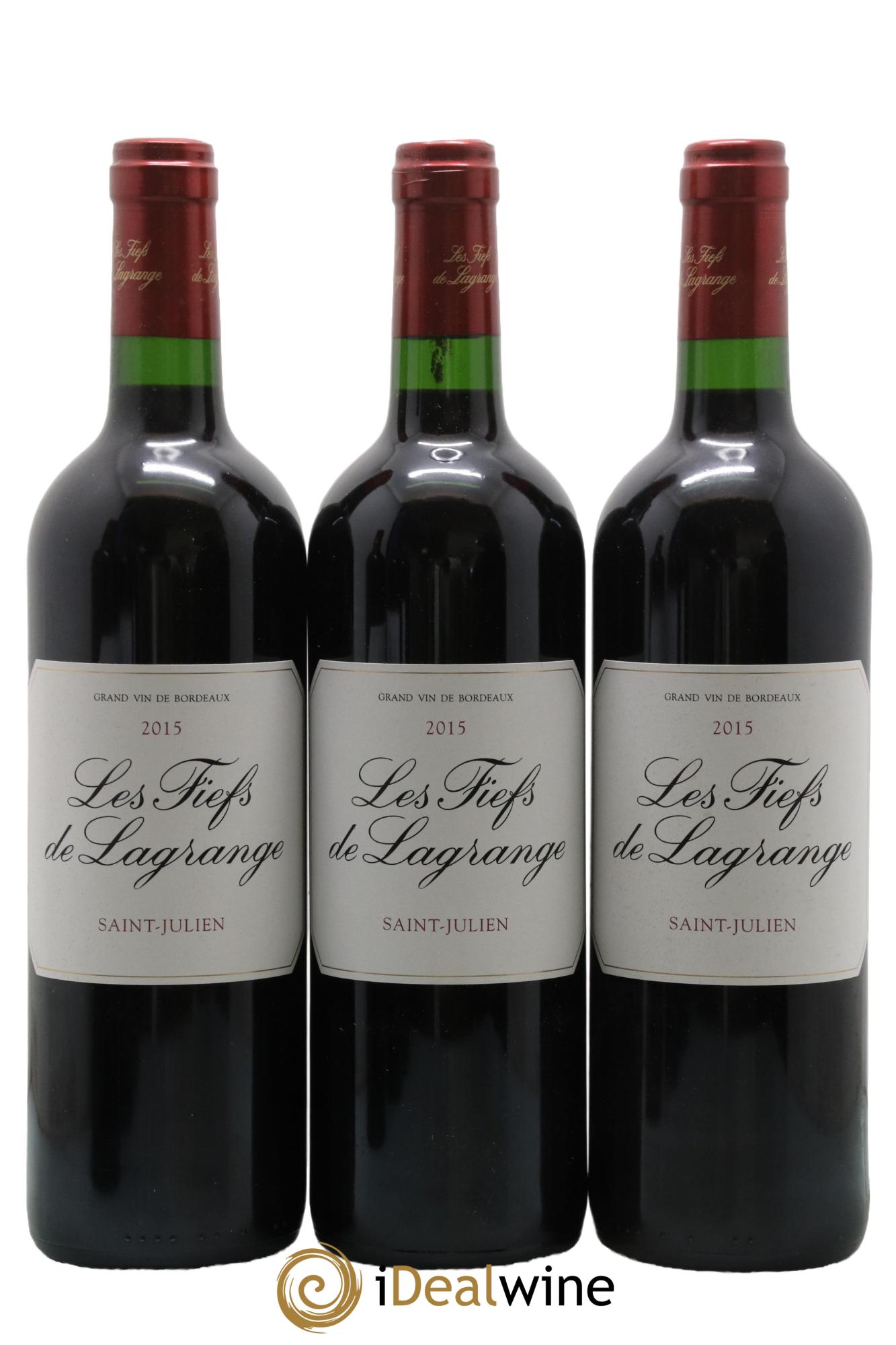 Les Fiefs de Lagrange Second Vin 2015 - Posten von 6 Flaschen - 1
