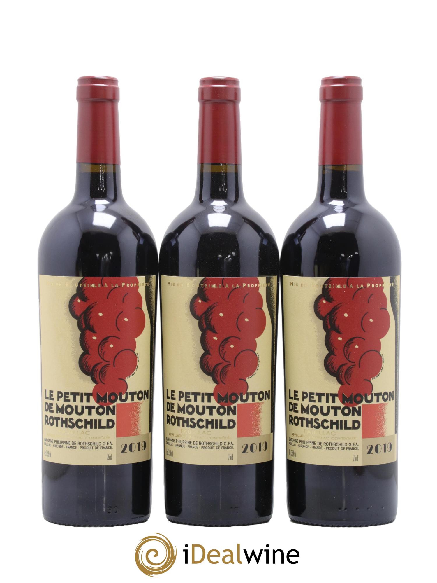 Petit Mouton Second Vin 2019 - Lot de 6 bouteilles - 3