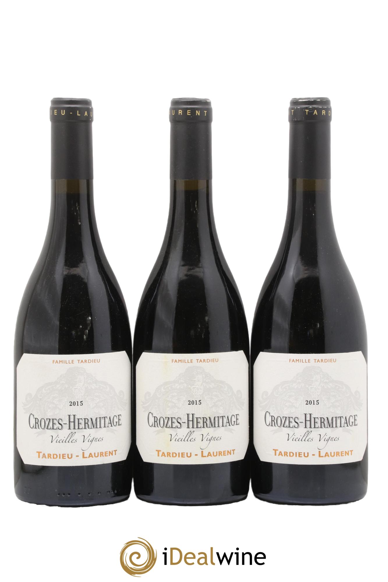 Crozes-Hermitage Vieilles Vignes Maison Tardieu-Laurent 2015 - Lot de 3 bouteilles - 0