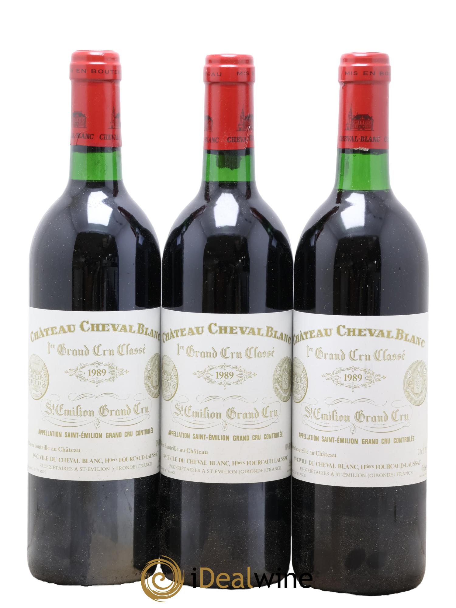 Château Cheval Blanc 1er Grand Cru Classé A 1989 - Lotto di 12 bottiglie - 4