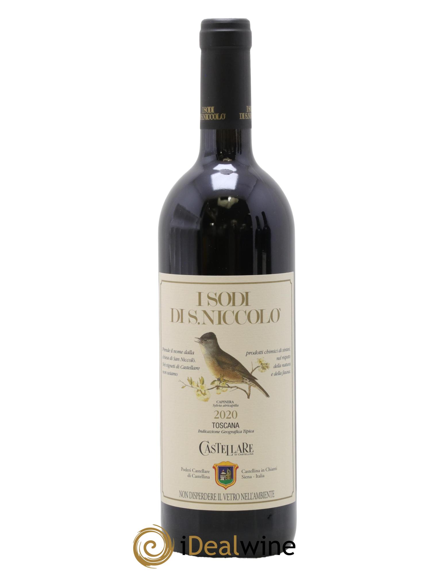 Italie Toscana IGT I Sodi di San Niccolò di Castellare di Castellina 2020 - Lot de 1 bouteille - 0