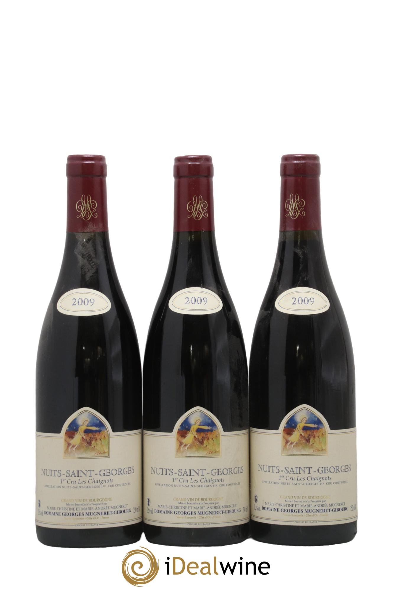 Nuits-Saint-Georges 1er Cru Les Chaignots Mugneret-Gibourg (Domaine) 2009 - Lot de 3 bouteilles - 0