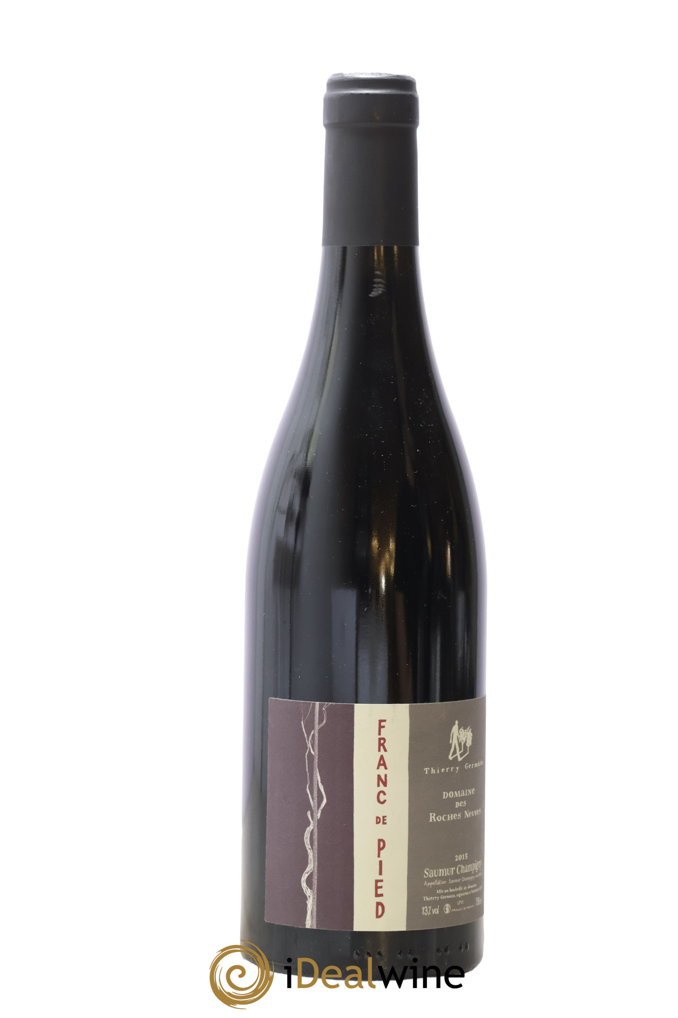Saumur-Champigny Franc de pied Domaine des Roches Neuves - Thierry Germain 2015 - Lot of 1 bottle - 0