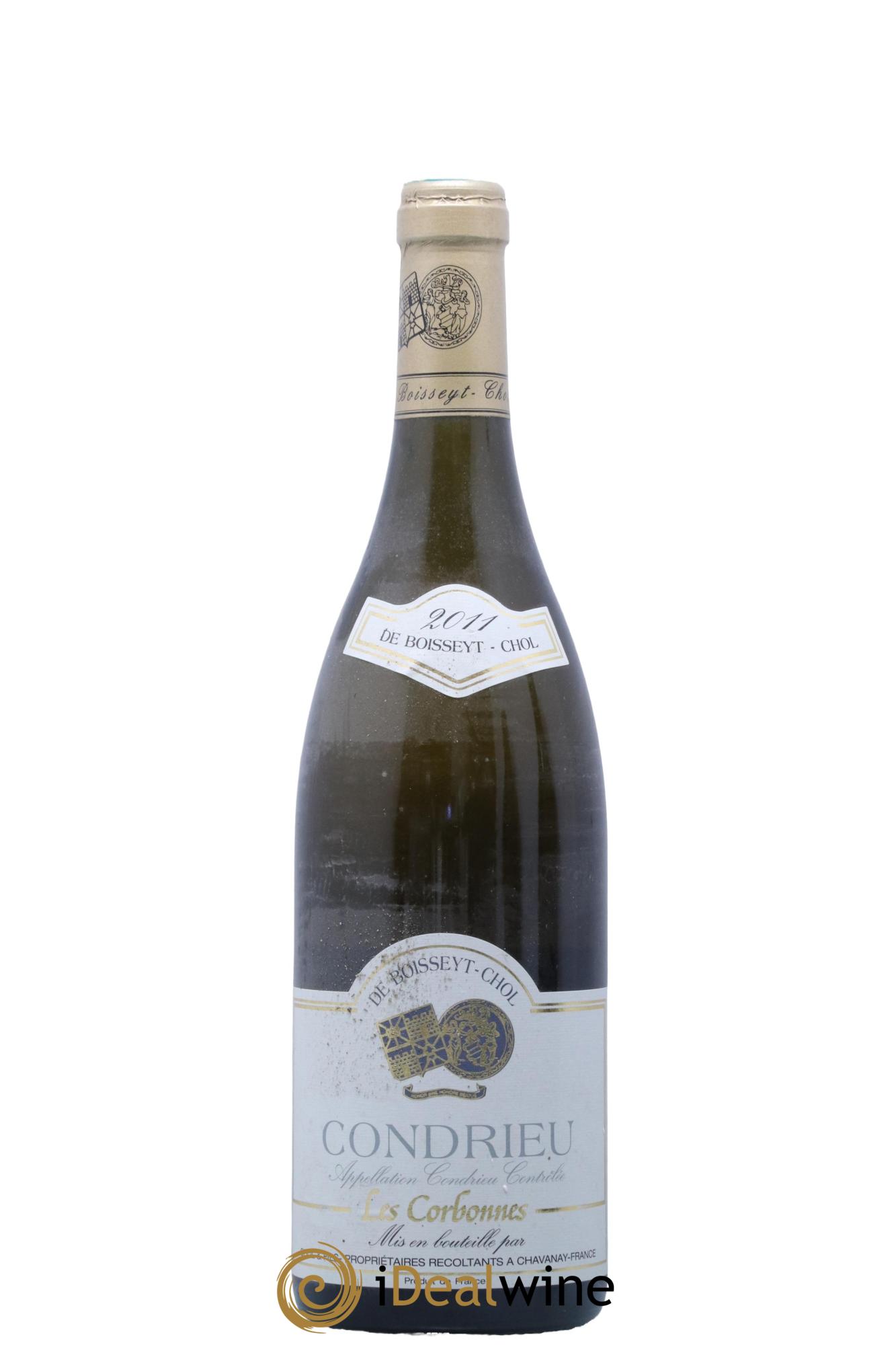 Condrieu Les Corbonnes Domaine De Boisseyt Chol 2011 - Lot de 1 bouteille - 0