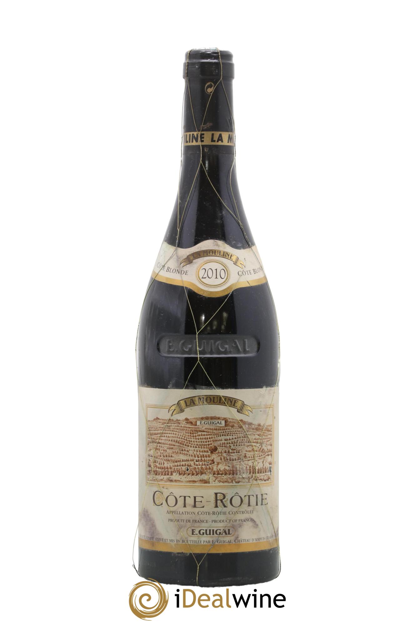 Côte-Rôtie La Mouline Guigal 2010 - Posten von 1 Flasche - 0