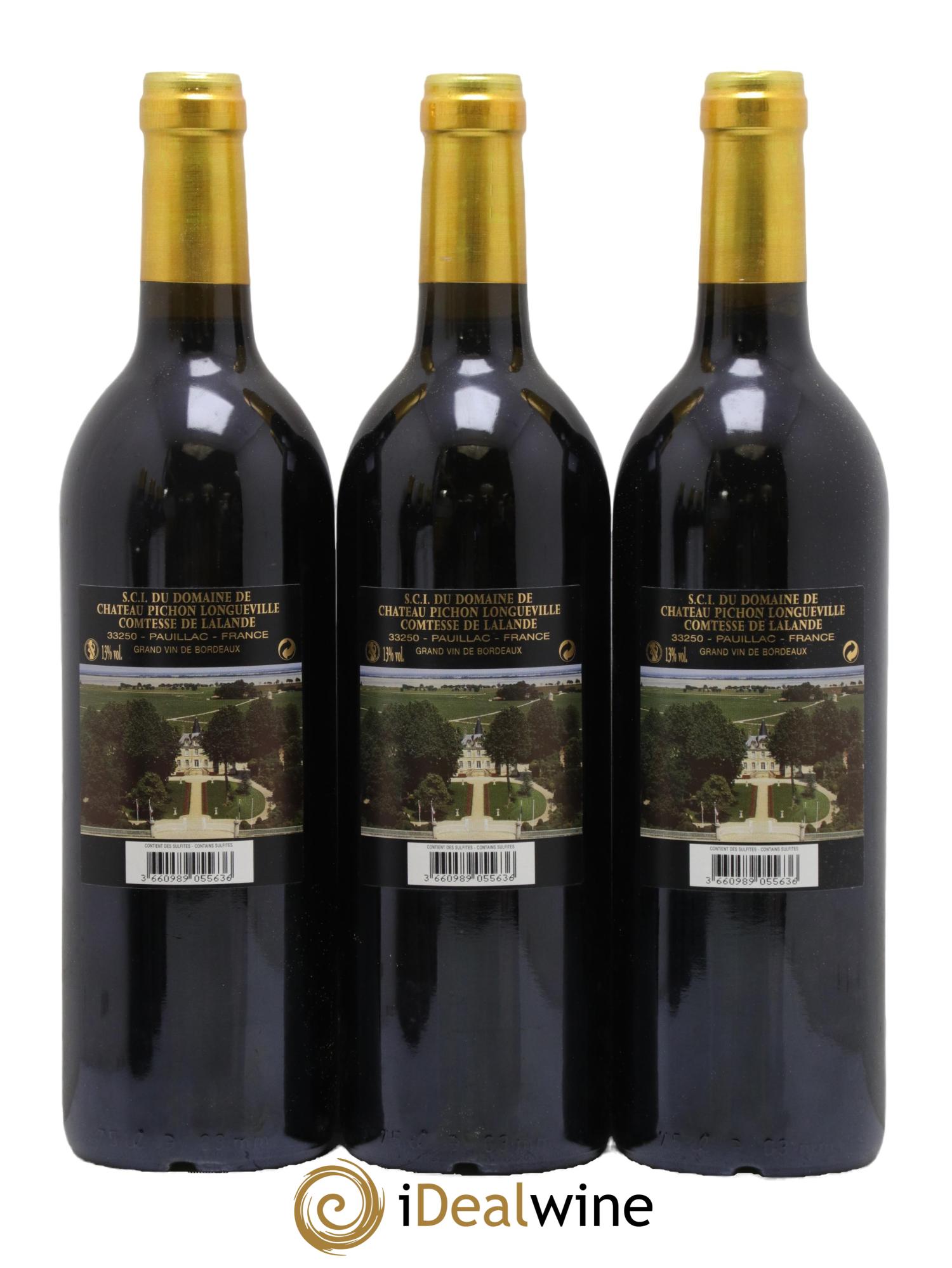 Château Pichon Longueville Comtesse de Lalande 2ème Grand Cru Classé 2005 - Lot of 6 bottles - 4