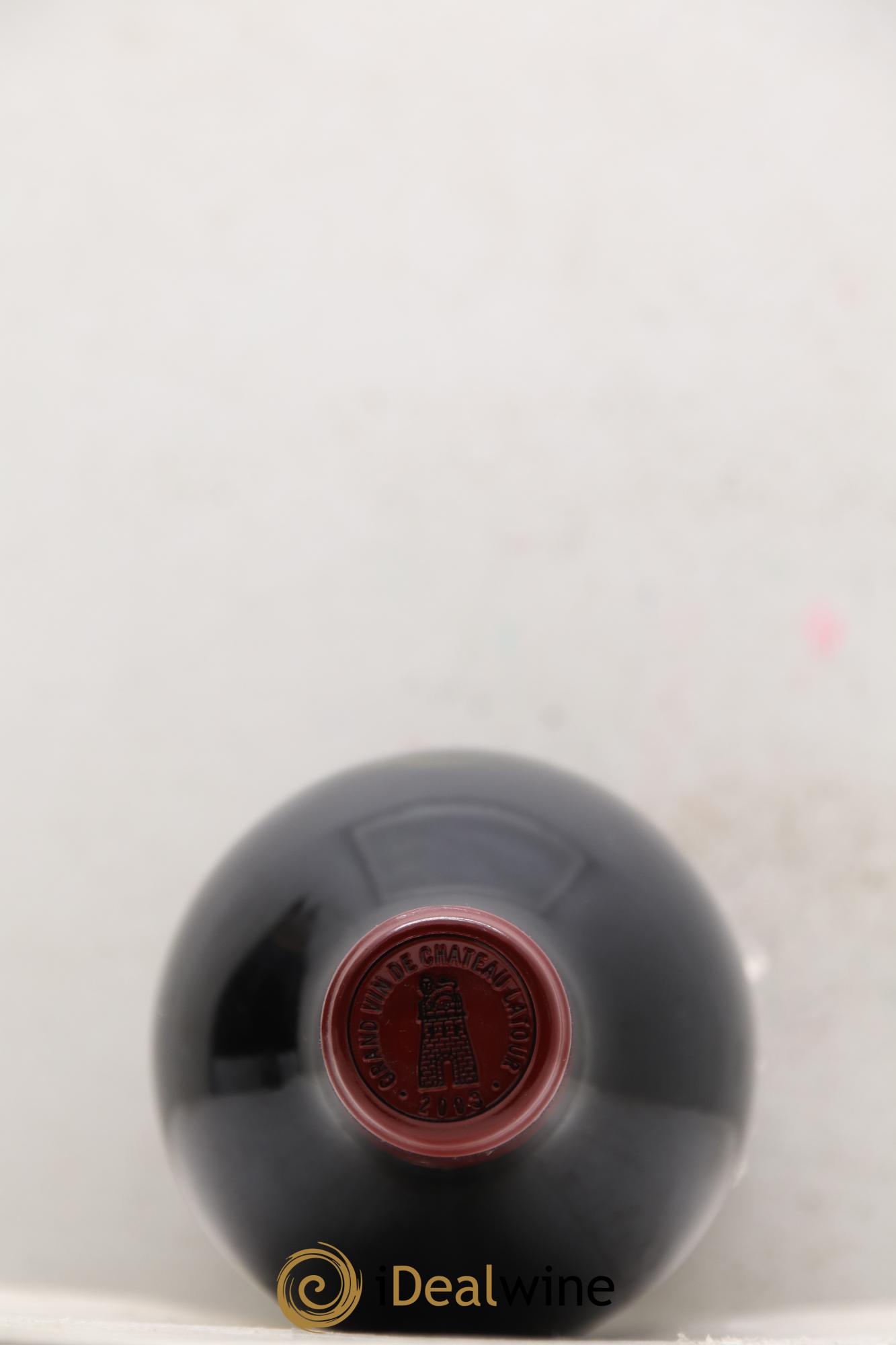 Château Latour 1er Grand Cru Classé 2003 - Lot de 1 bouteille - 2