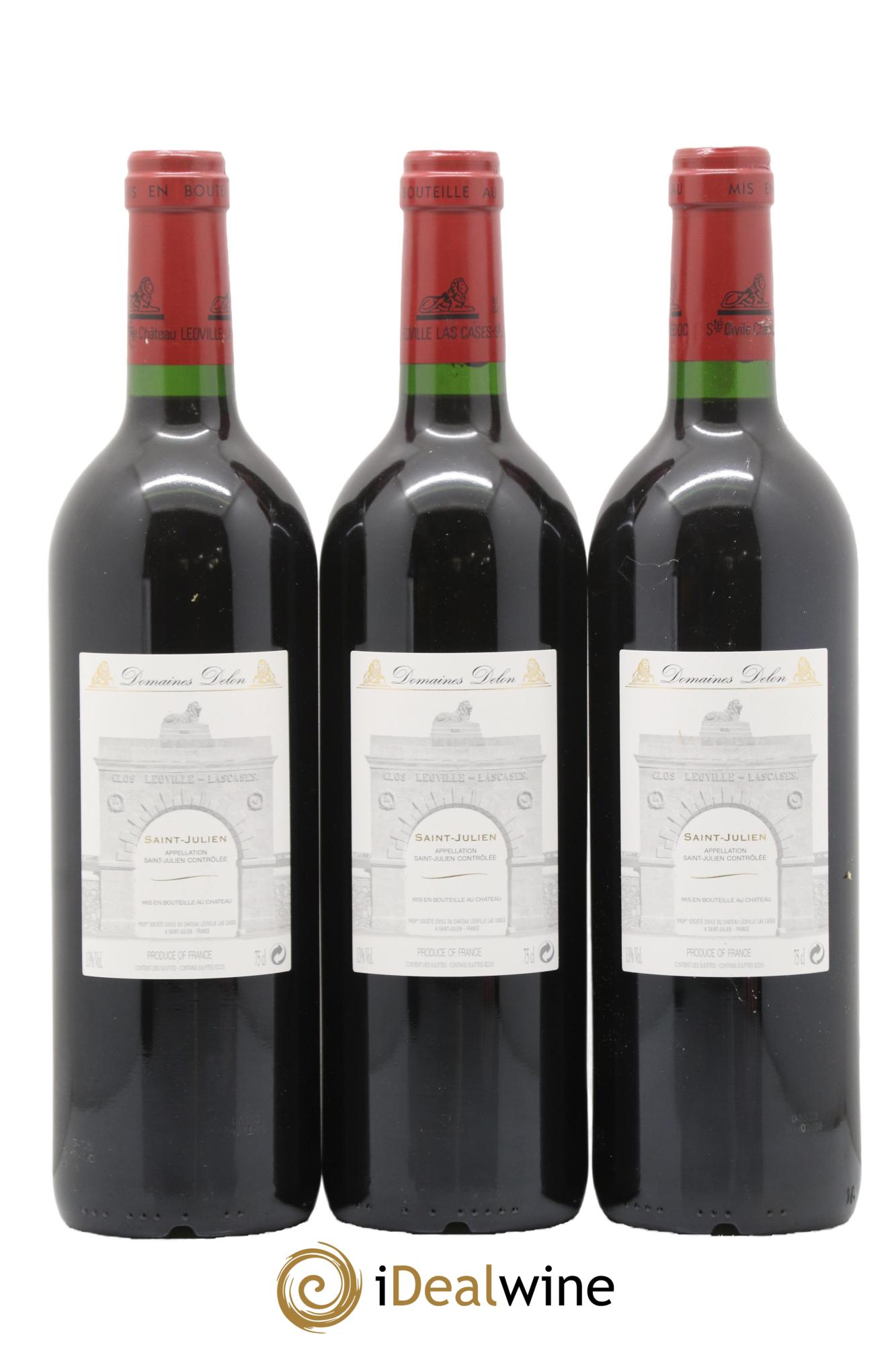 Château Léoville Las Cases 2ème Grand Cru Classé 2003 - Lot of 12 bottles - 6