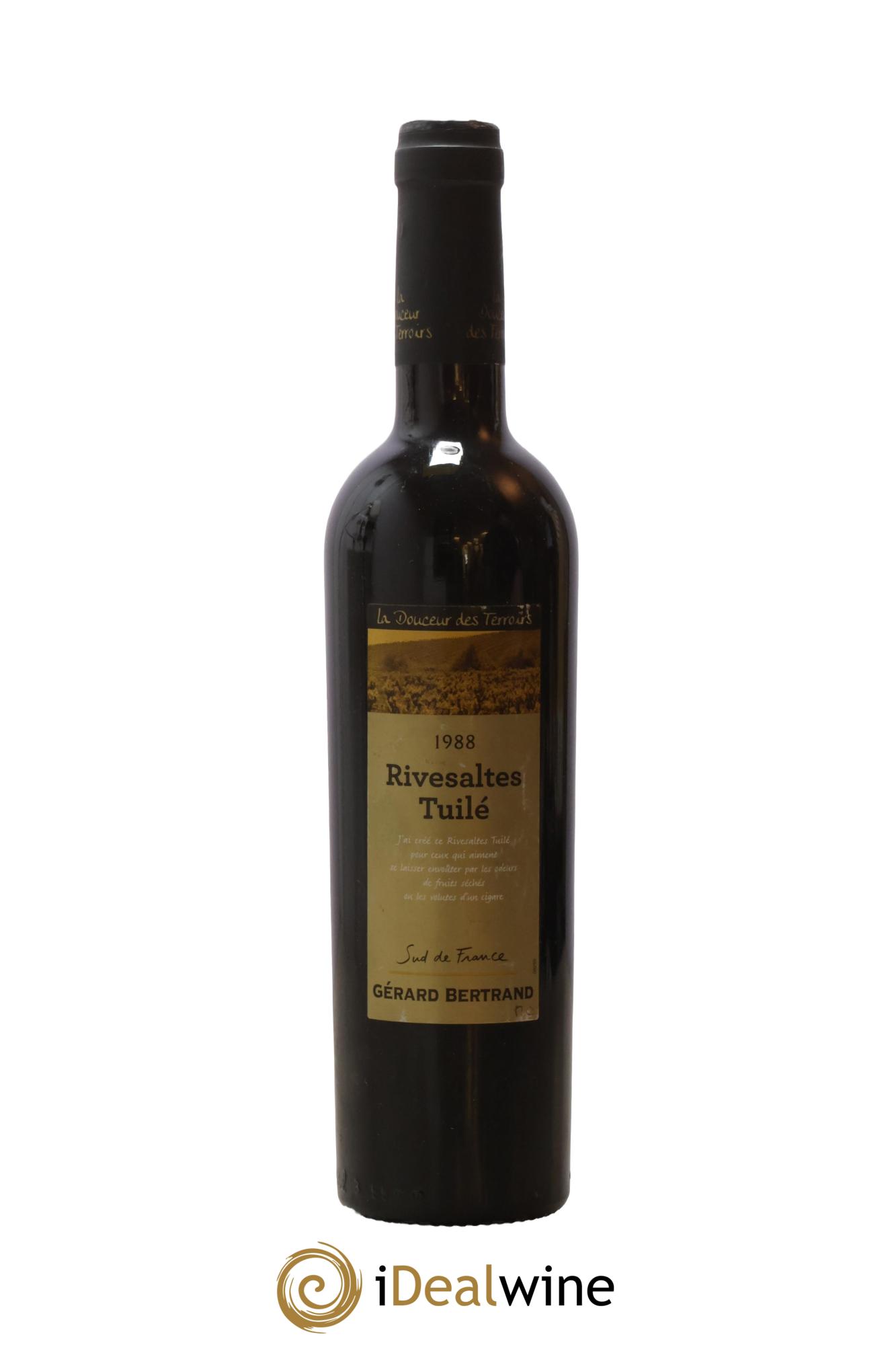 Rivesaltes Tuilé Gérard Bertrand 1988 - Posten von 1 Format 50cl - 0