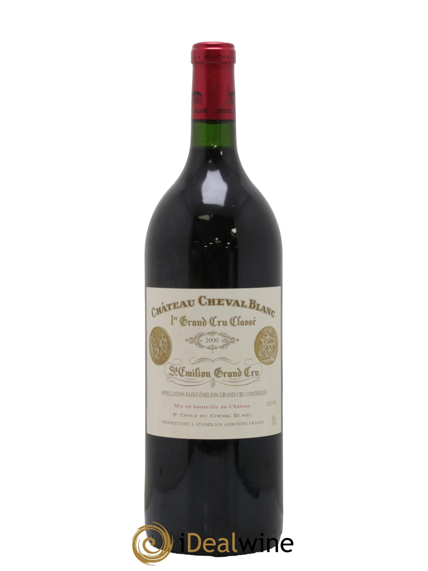 Château Cheval Blanc 1er Grand Cru Classé A 2000 - Lot de 1 magnum - 0