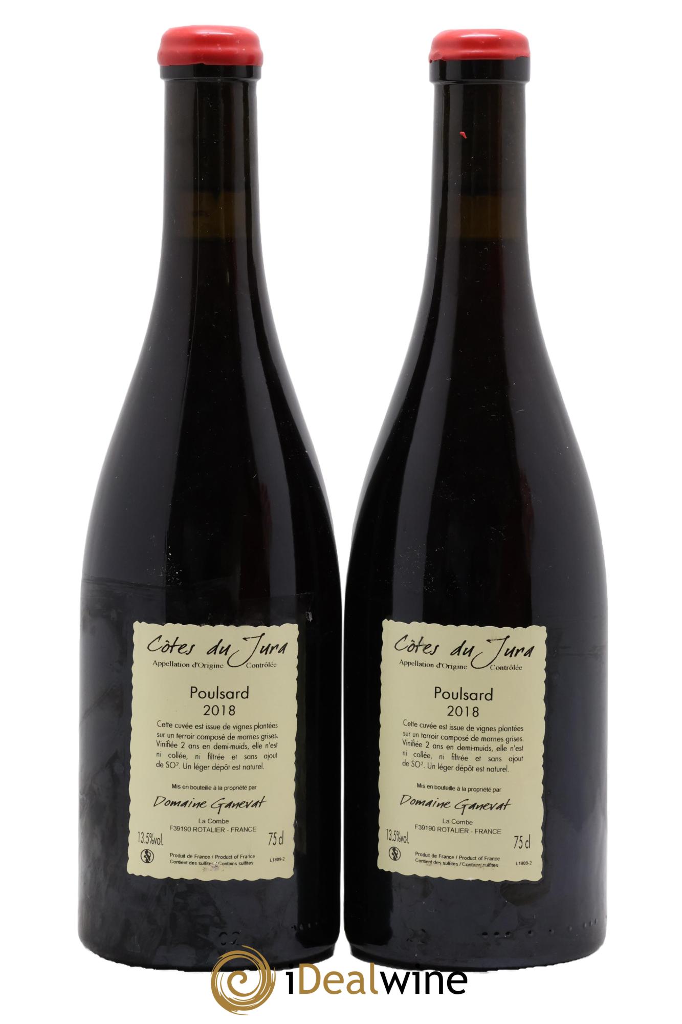 Côtes du Jura Les Chalasses Vieilles Vignes Poulsard Jean-François Ganevat (Domaine) 2018 - Posten von 2 Flaschen - 1
