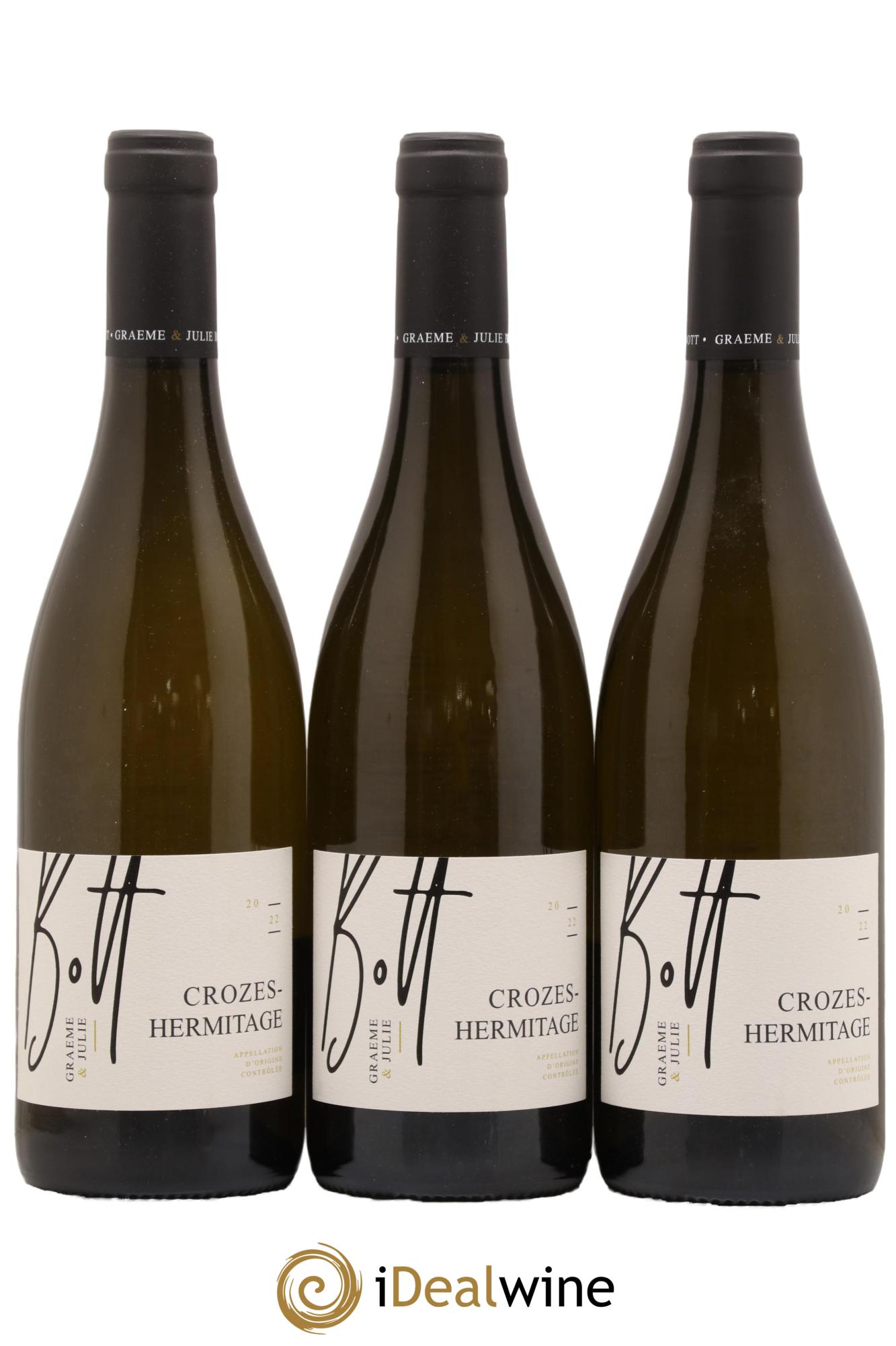 Crozes-Hermitage Graeme et Julie Bott 2022 - Lot de 3 bouteilles - 0