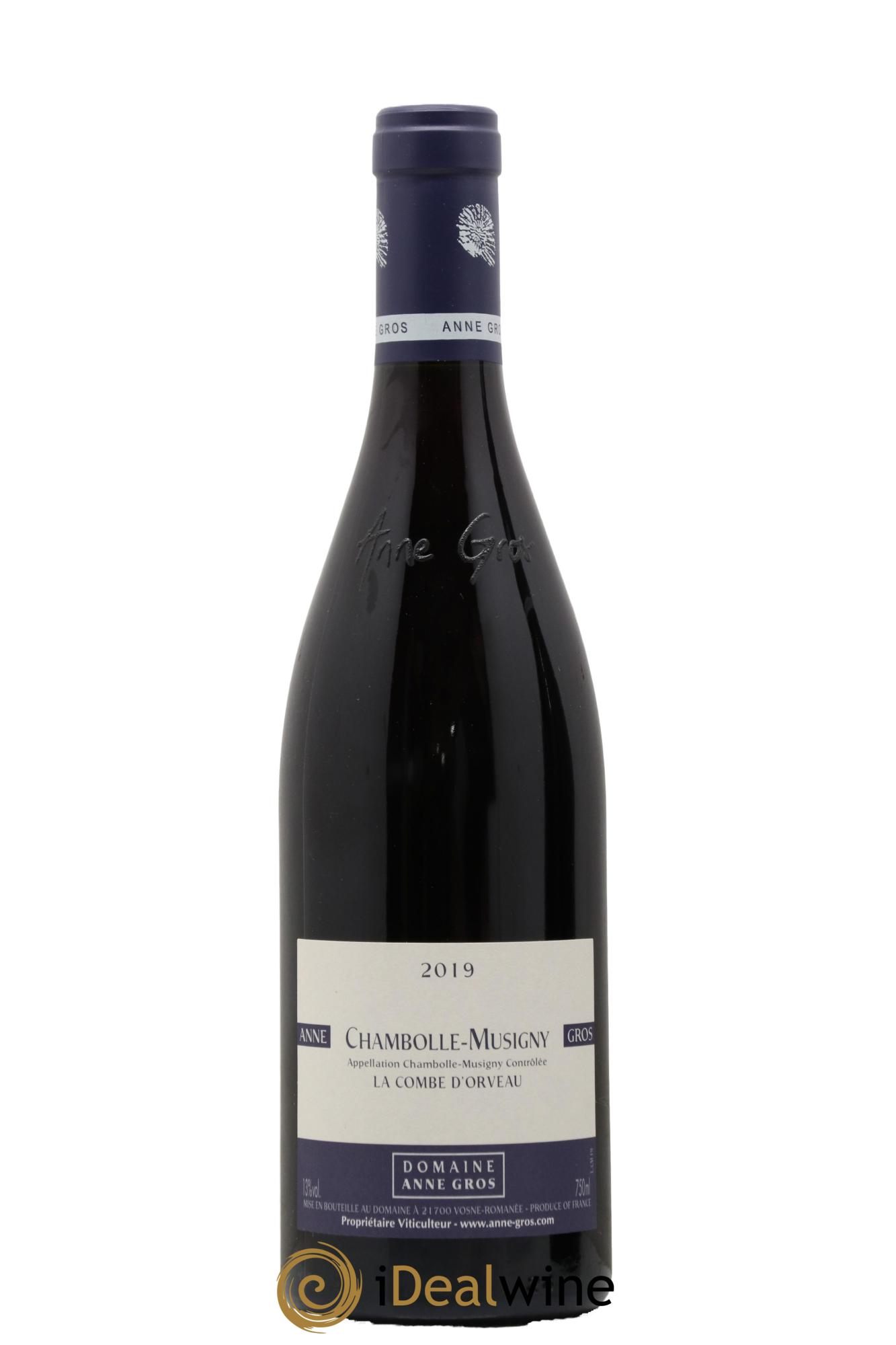 Chambolle-Musigny La Combe d'Orveau Anne Gros 2019 - Lot de 1 bouteille - 0