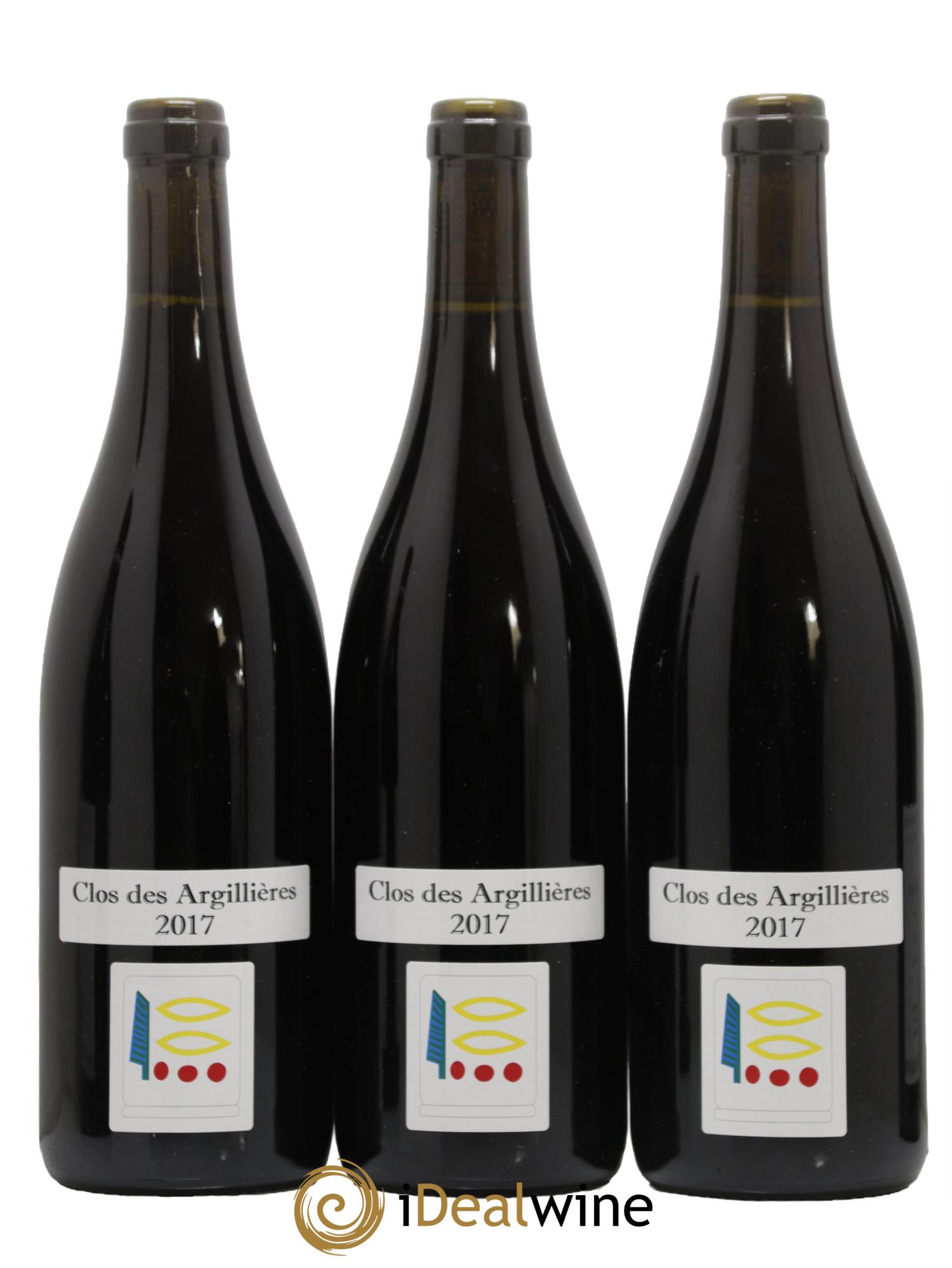 Nuits-Saint-Georges 1er Cru Clos des Argillières Prieuré Roch 2017 - Lot de 3 bouteilles - 0