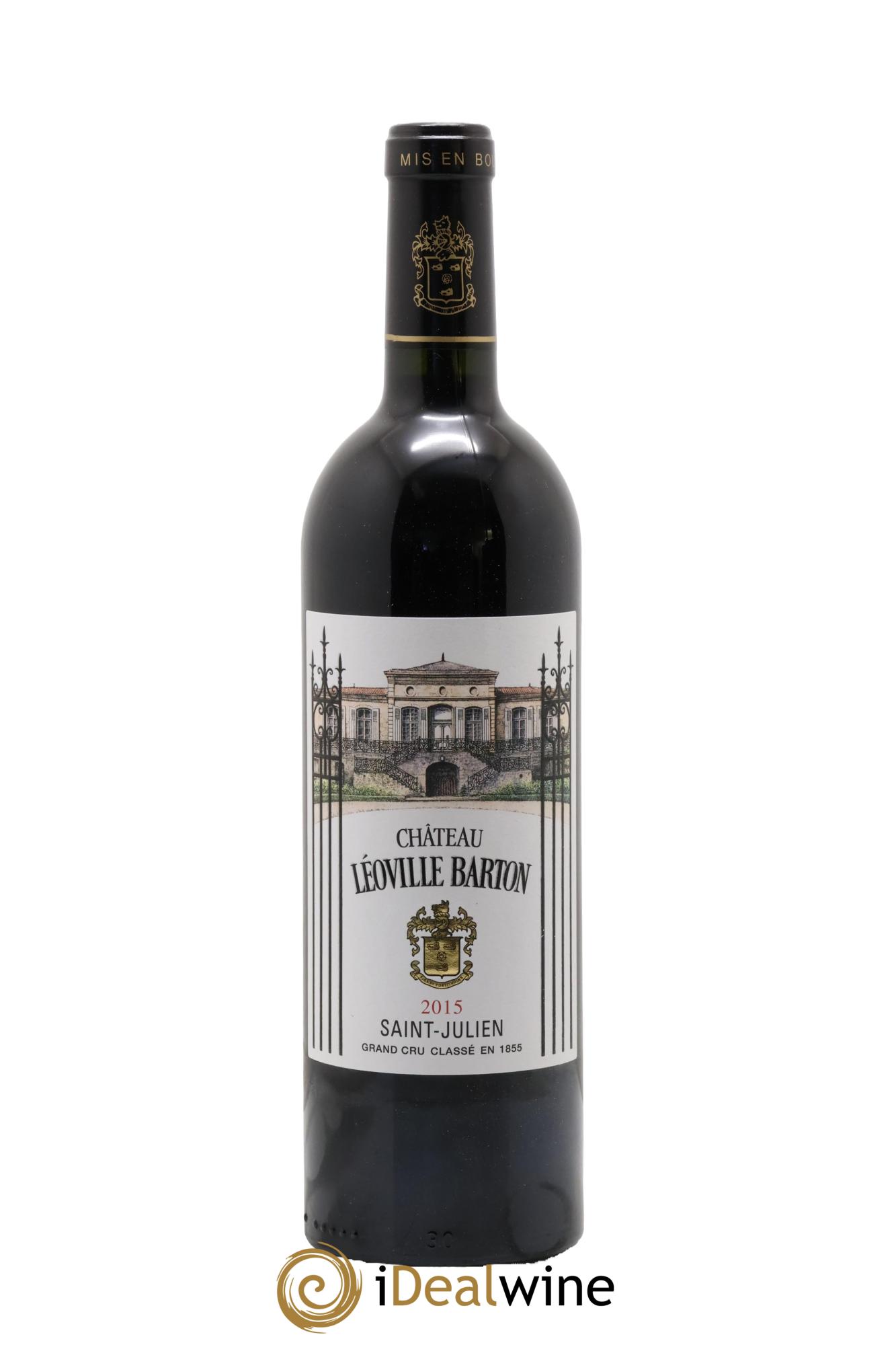 Château Léoville Barton 2ème Grand Cru Classé 2015 - Lot de 1 bouteille - 0