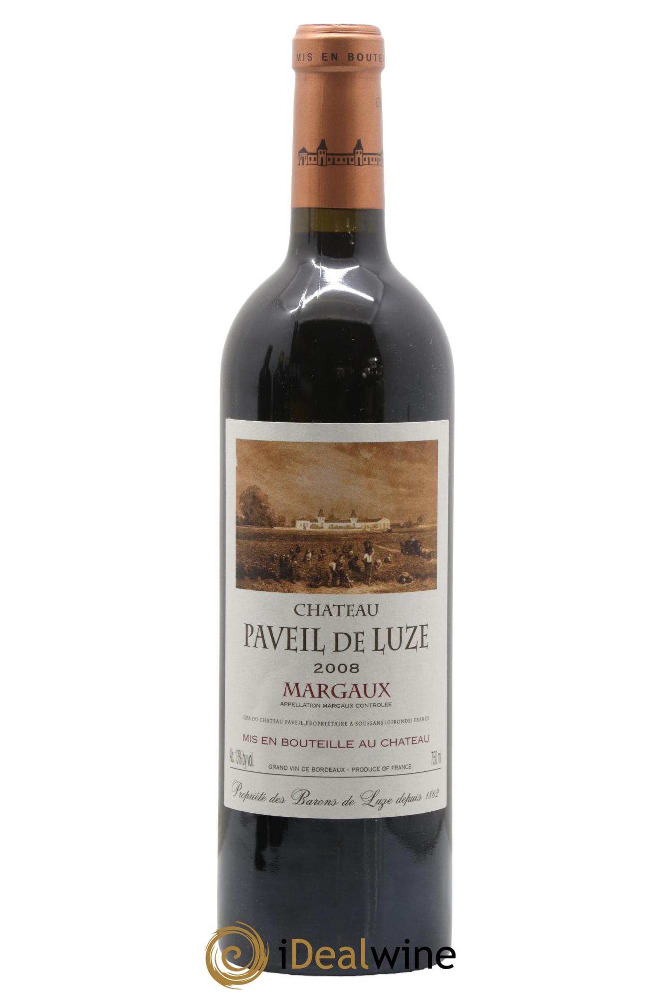 Château Paveil de Luze Cru Bourgeois 2008 - Lot of 1 bottle - 0