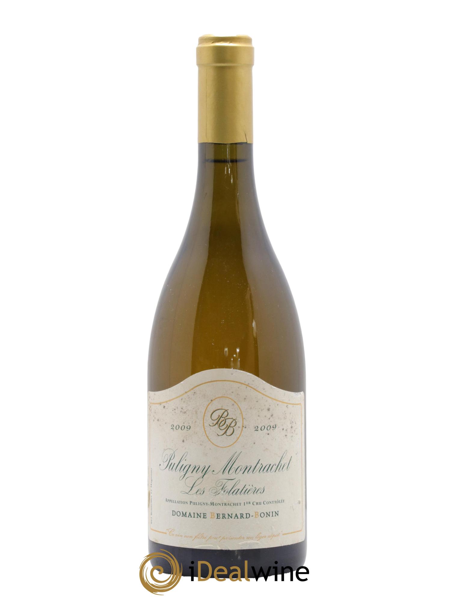 Puligny-Montrachet 1er Cru Les Folatières Bernard Bonin 2009 - Posten von 1 Flasche - 0