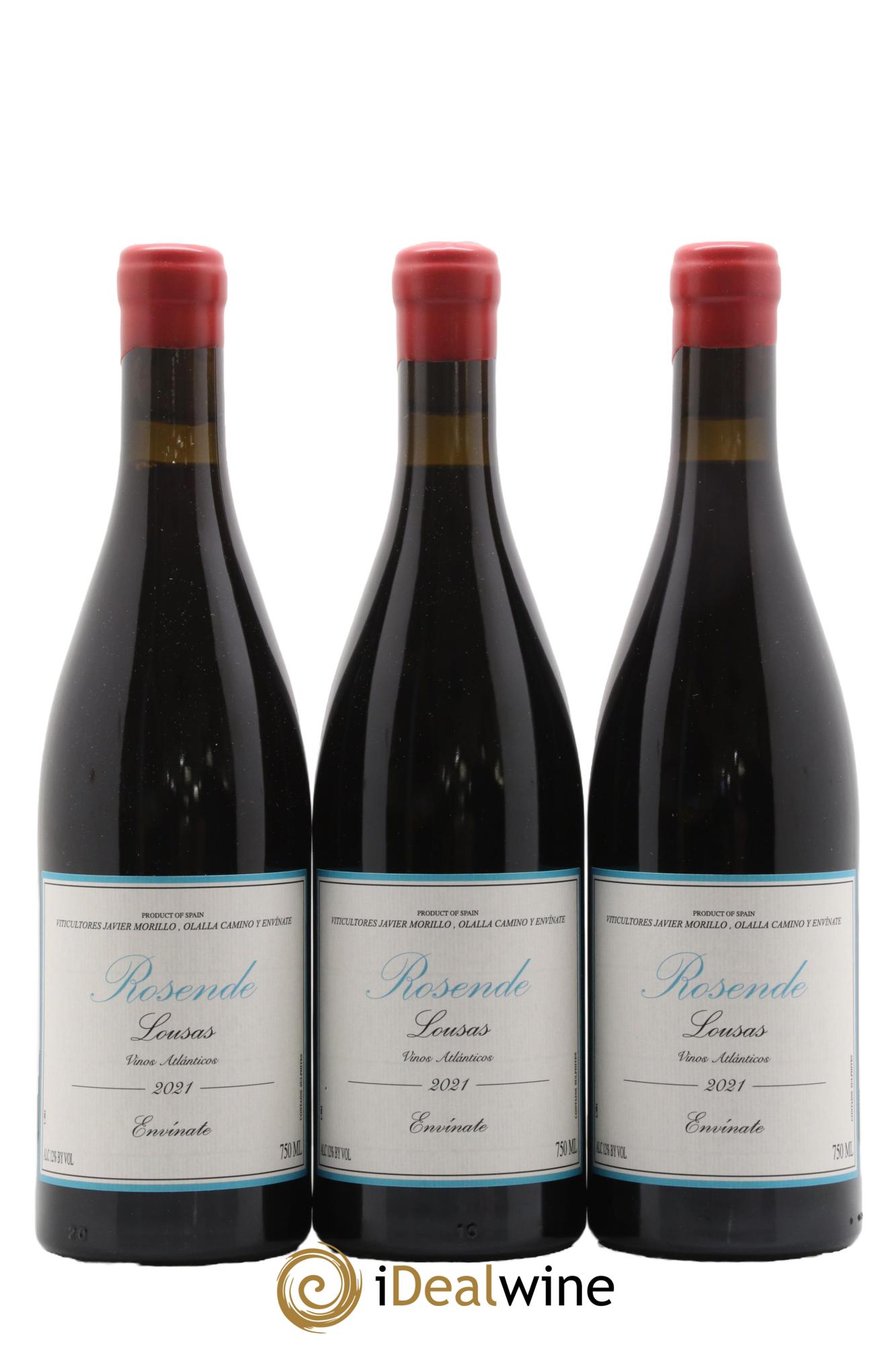 Espagne Ribeira Sacra Rosende Lousas Envinate 2021 - Lot de 3 bouteilles - 0